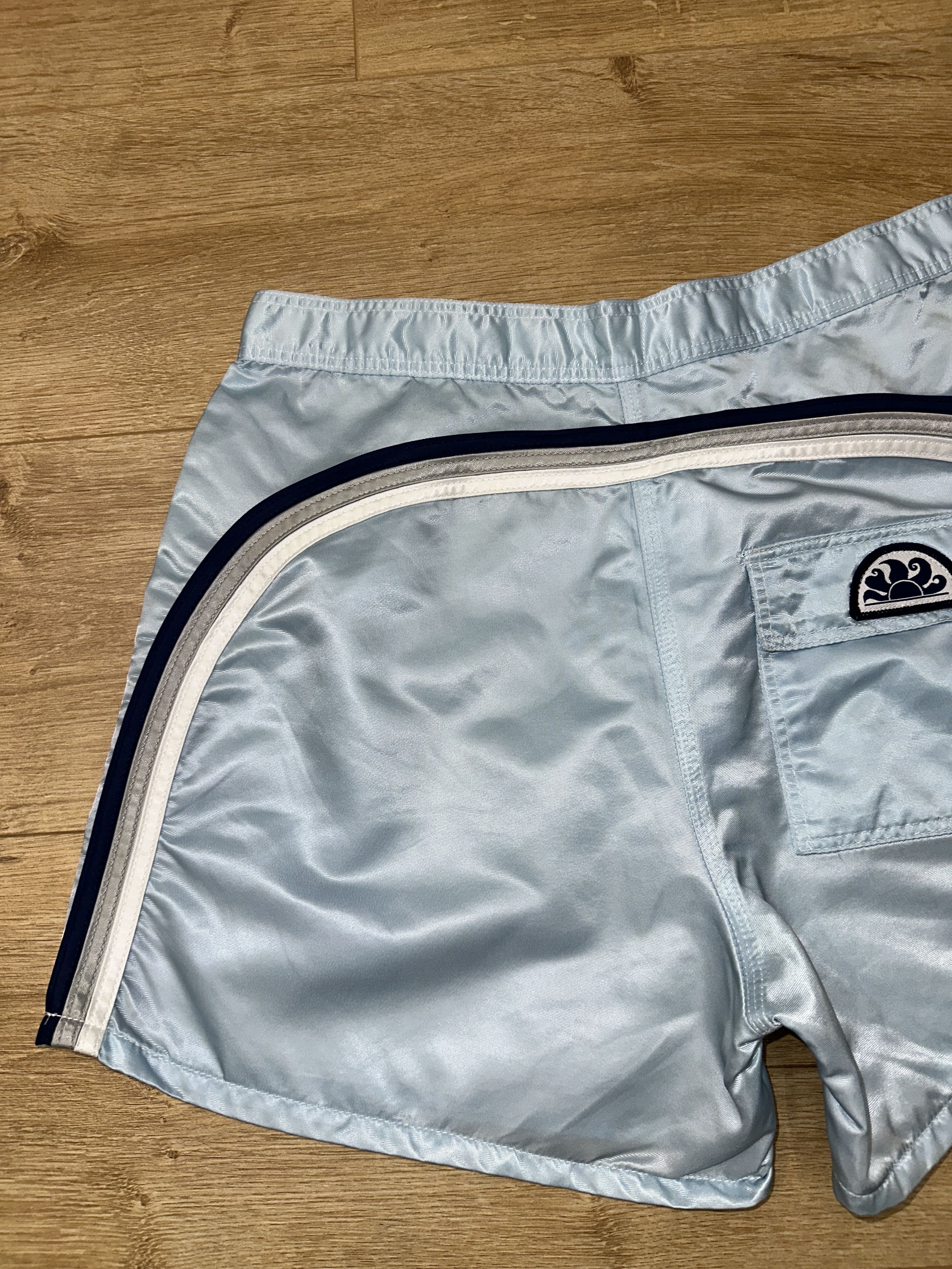Sundek Sky Blue Sundek 30 Rainbow Beach Swim Board Shorts Suit 30 S Size US 30 / EU 46 - 3 Thumbnail