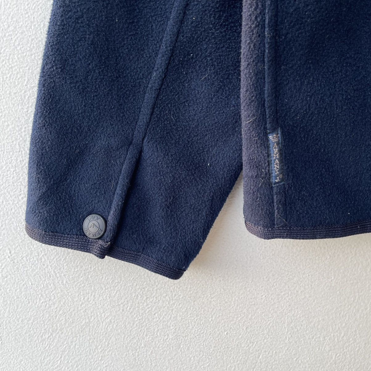 Giorgio Armani Vintage 90s Armani Jeans Archival Technical Fleece Jacket Size US M / EU 48-50 / 2 - 8 Thumbnail