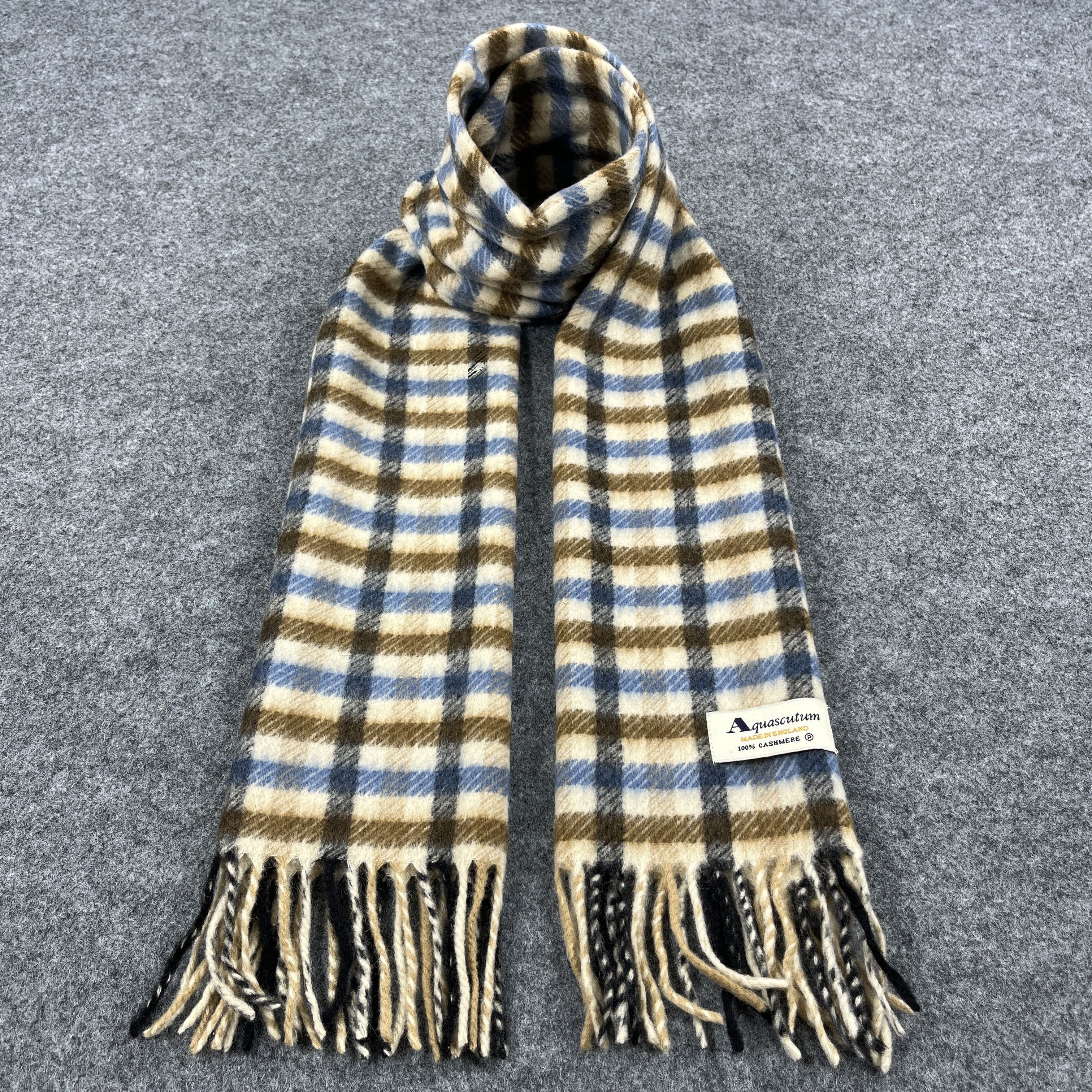 Aquascutum Aquasqutum Scarf / Muffler / Neckwear T1120 Size ONE SIZE - 1 Thumbnail
