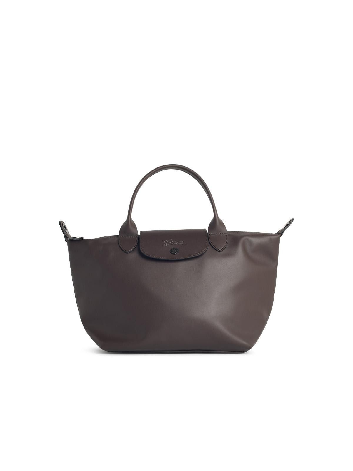 Longchamp LONGCHAMP 'S Le Pliage Xtra' Leather 'Moka' Handle Bag Size ONE SIZE - 1 Thumbnail