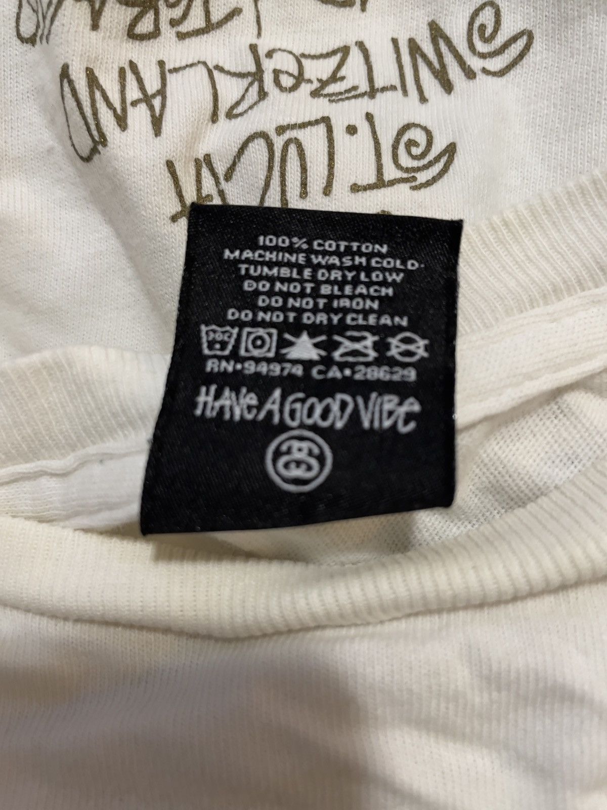 Stussy STUSSY × MIGHTY CROWN × NINE RULAZ T-shirt Sz L Size US L / EU 52-54 / 3 - 4 Thumbnail