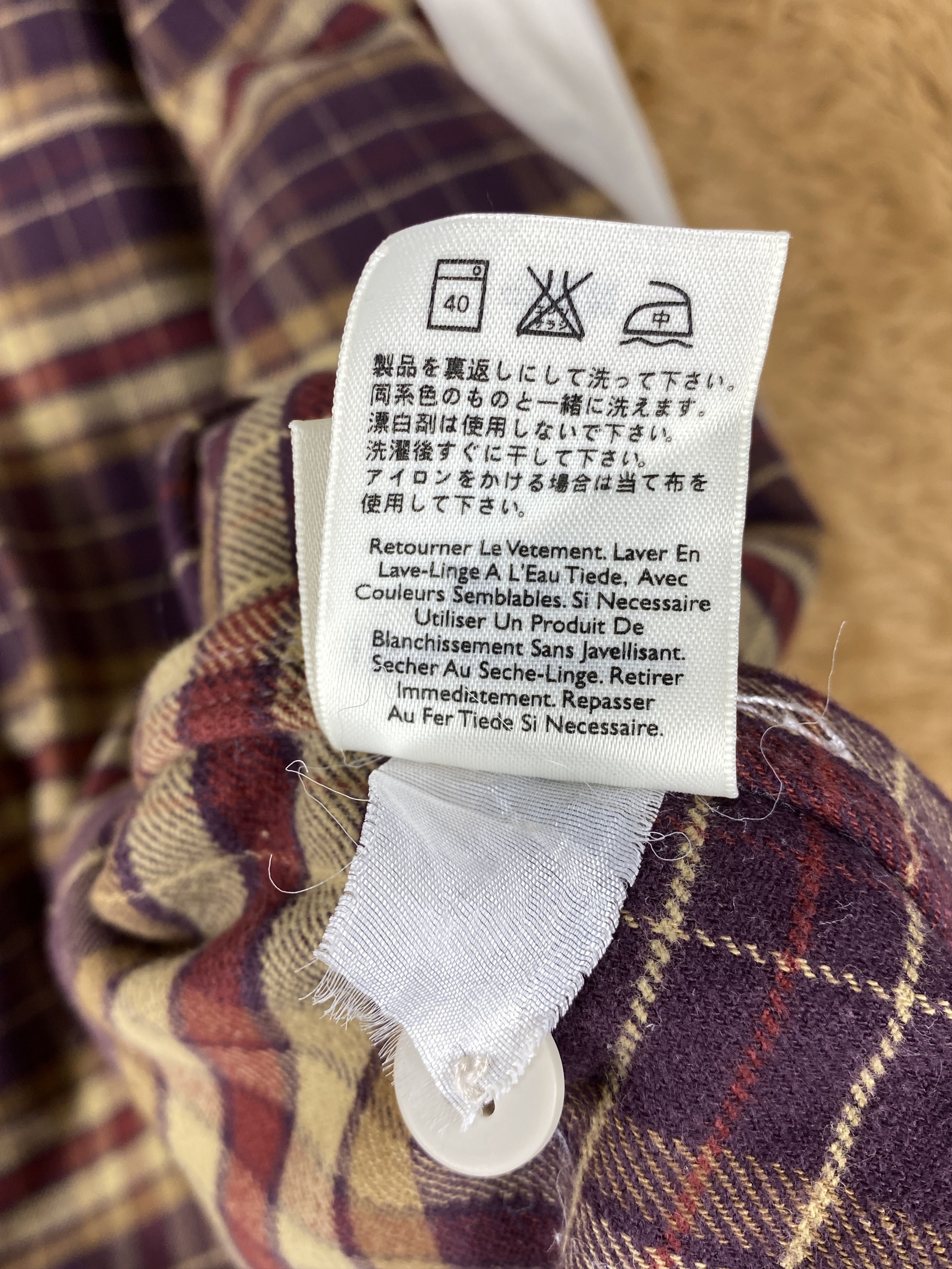 Eddie Bauer × Vintage Vintage Eddie Bauer Flannel Lining Jacket Size US M / EU 48-50 / 2 - 9 Thumbnail