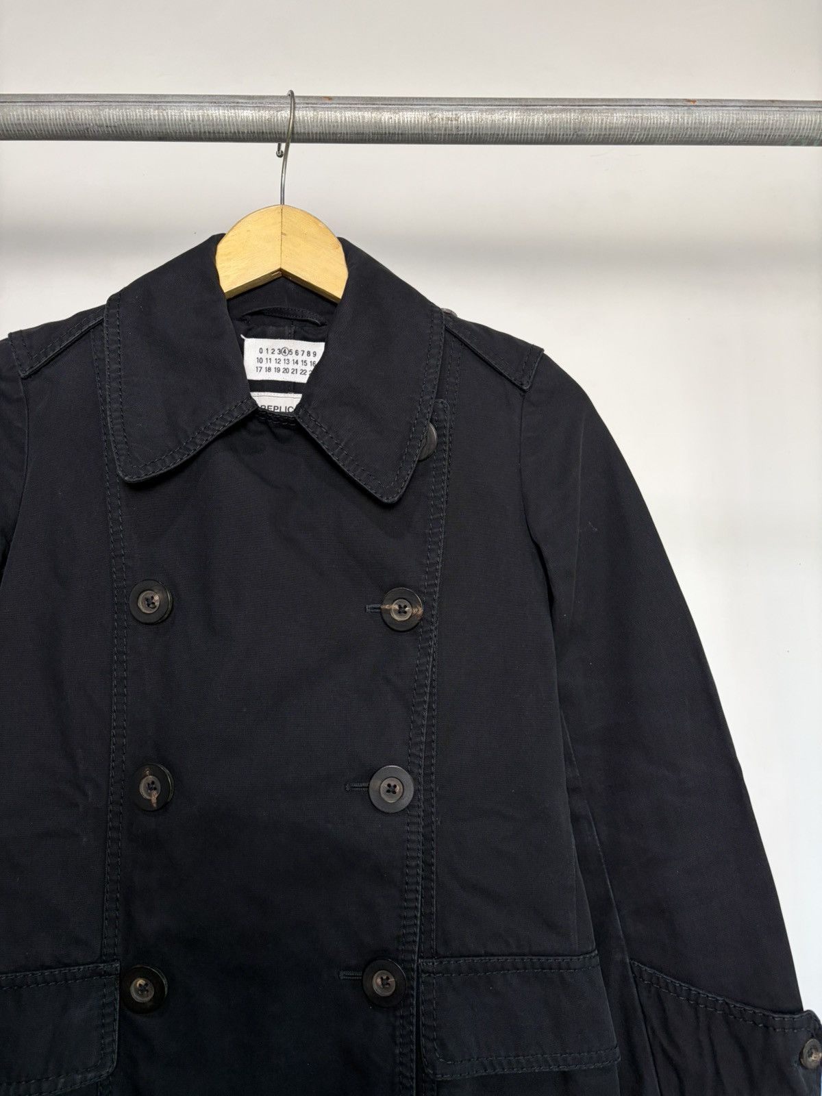 Maison Margiela Maison Margiela Line 4 Replica Peacoat Jacket Size US S / EU 44-46 / 1 - 4 Thumbnail