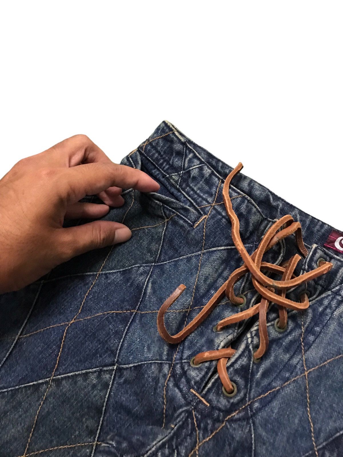 Seditionaries 🔥BEST OFFER🔥Cassopi Punk Bondage Style Flared Jeans Size US 28 / EU 44 - 4 Thumbnail