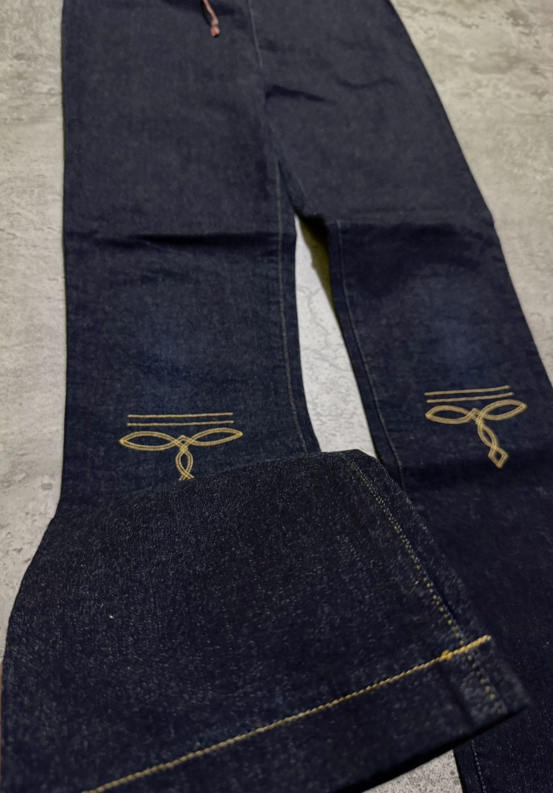Kapital KAPITAL EMBROIDERY SKINNY SWEAT PANTS Size US 28 / EU 44 - 5 Thumbnail