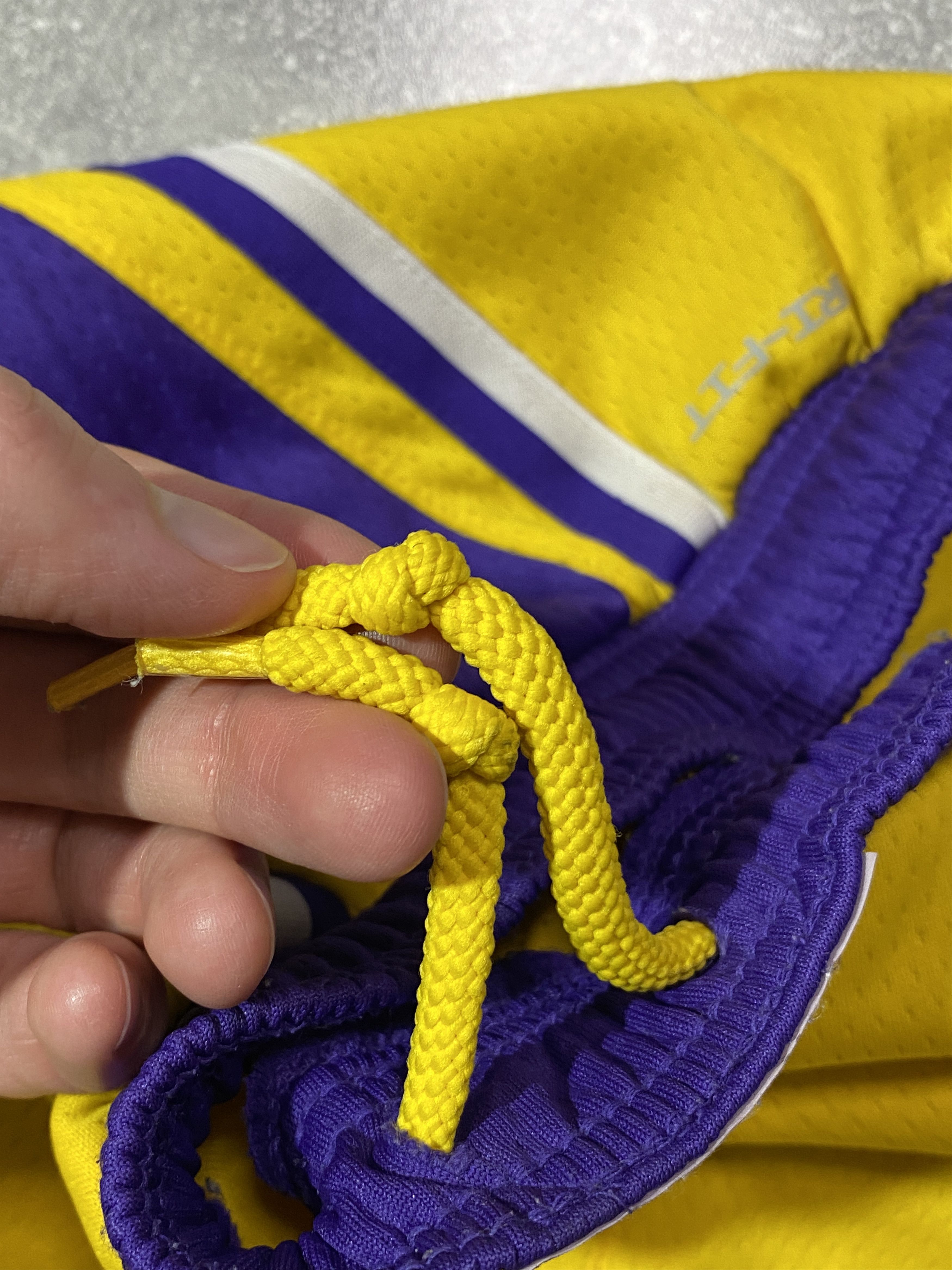 Nike Nike x L.A Lakers NBA Basketball Shorts Size US 32 / EU 48 - 9 Thumbnail