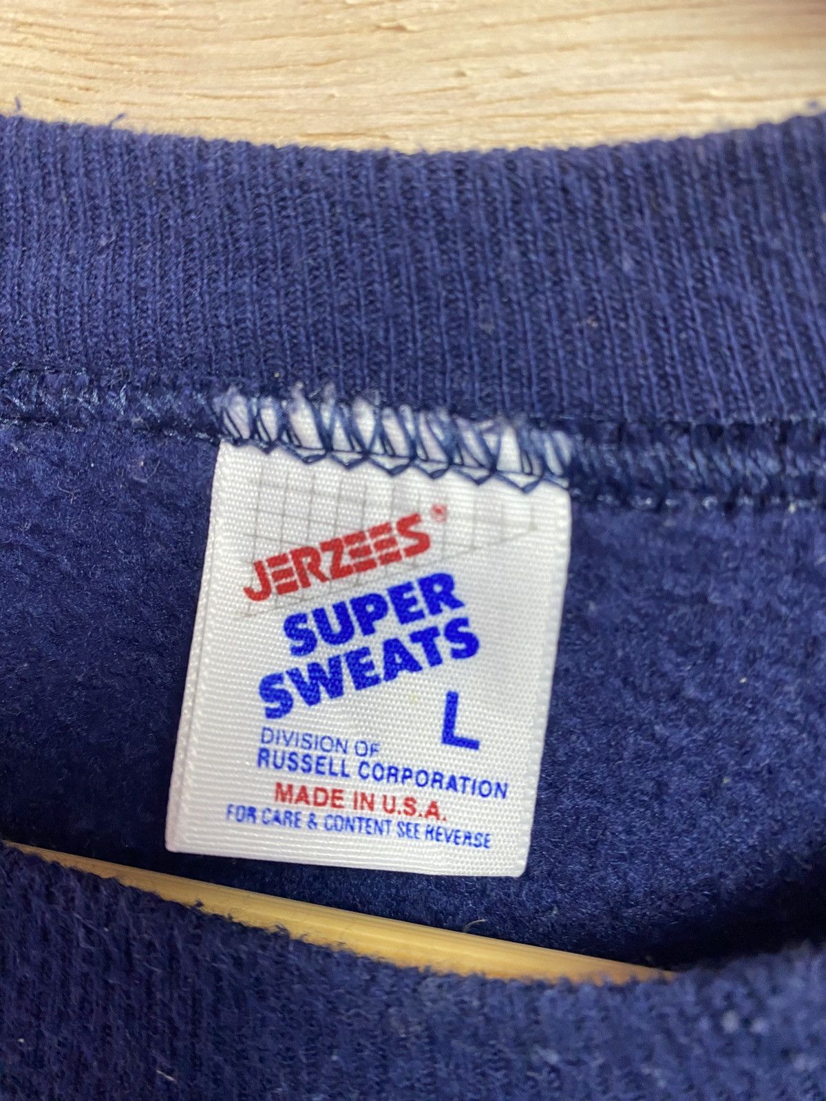 Jerzees vintage 90s Indiana University College Size US L / EU 52-54 / 3 - 2 Thumbnail