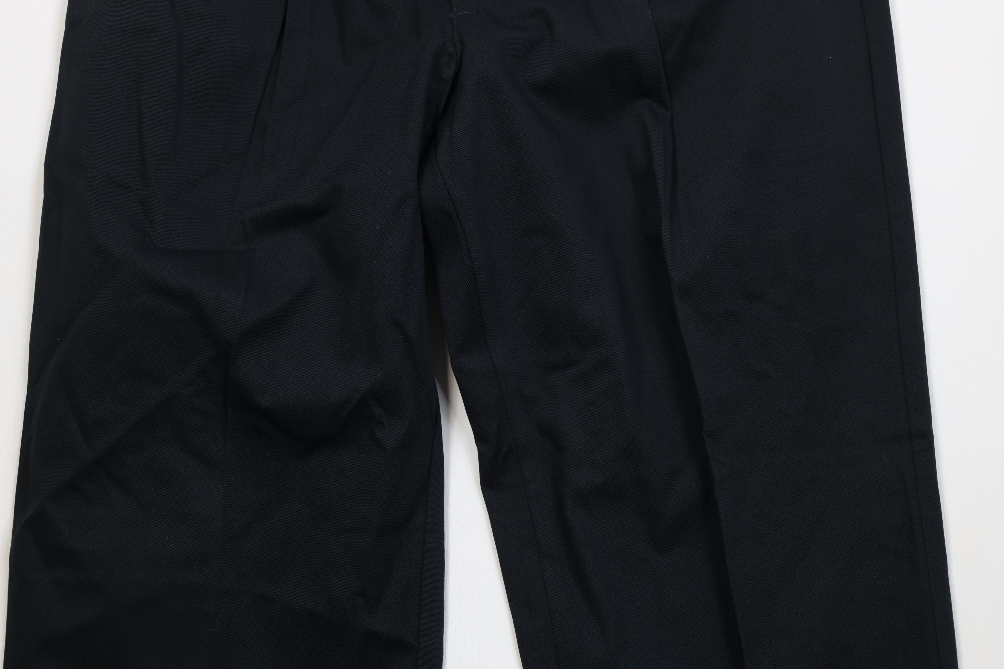 Wrangler Deadstock Vintage Y2K Wrangler Wide Leg Chino Pants Black Size US 36 / EU 52 - 3 Thumbnail