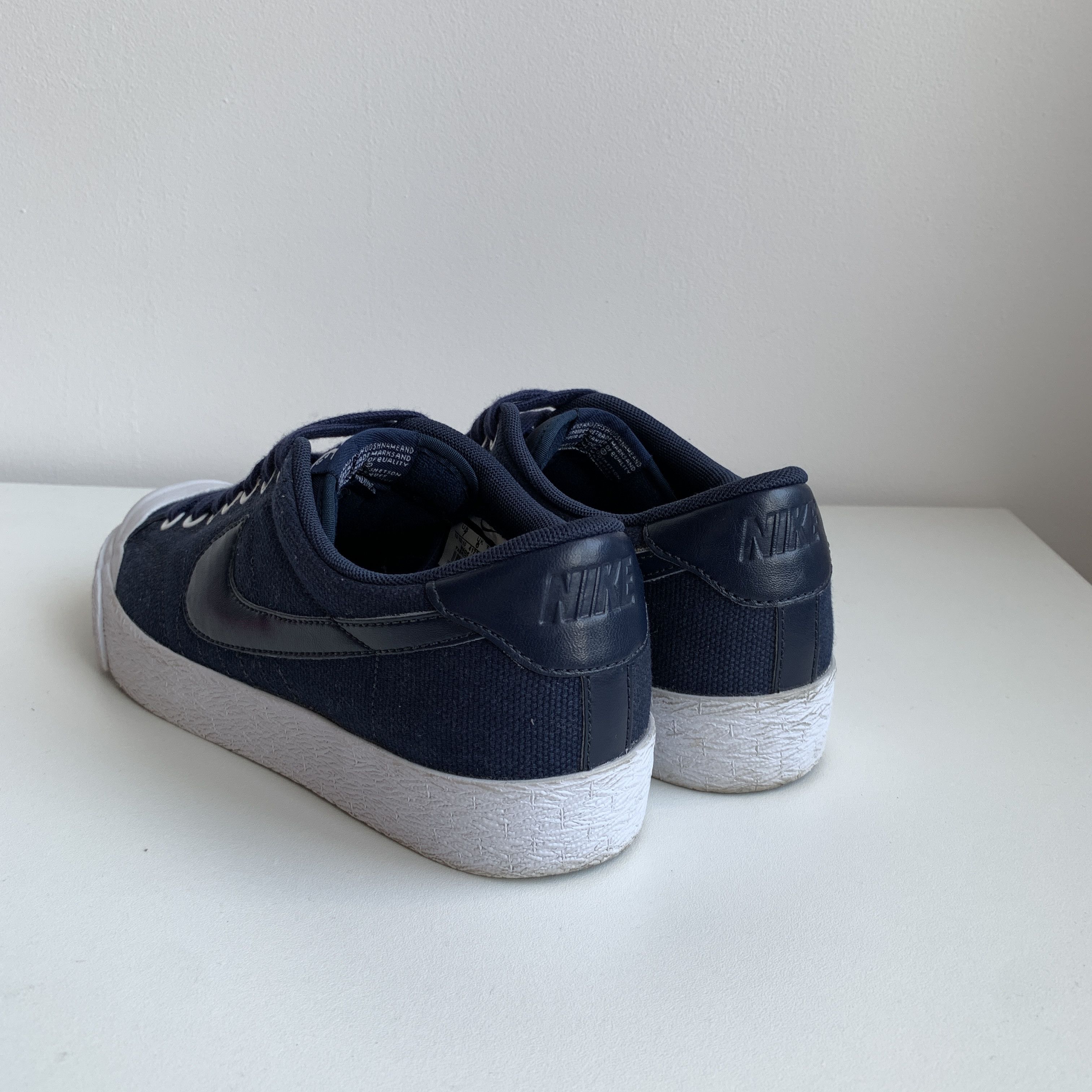 Nike Nike All Court Low Blue Sneakers Size US 7 / EU 40 - 4 Thumbnail