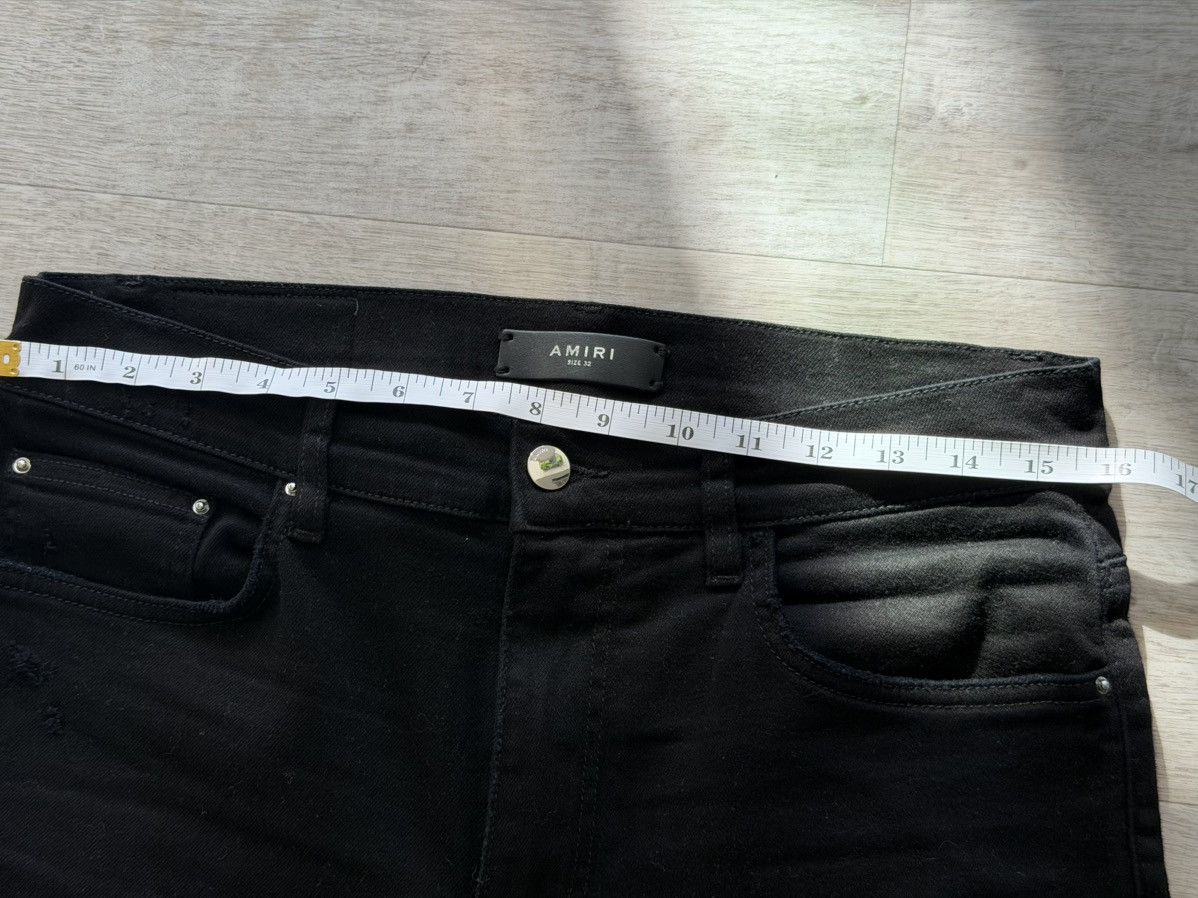 Amiri Amiri MX1 Patch Jean Black Size US 32 / EU 48 - 3 Thumbnail