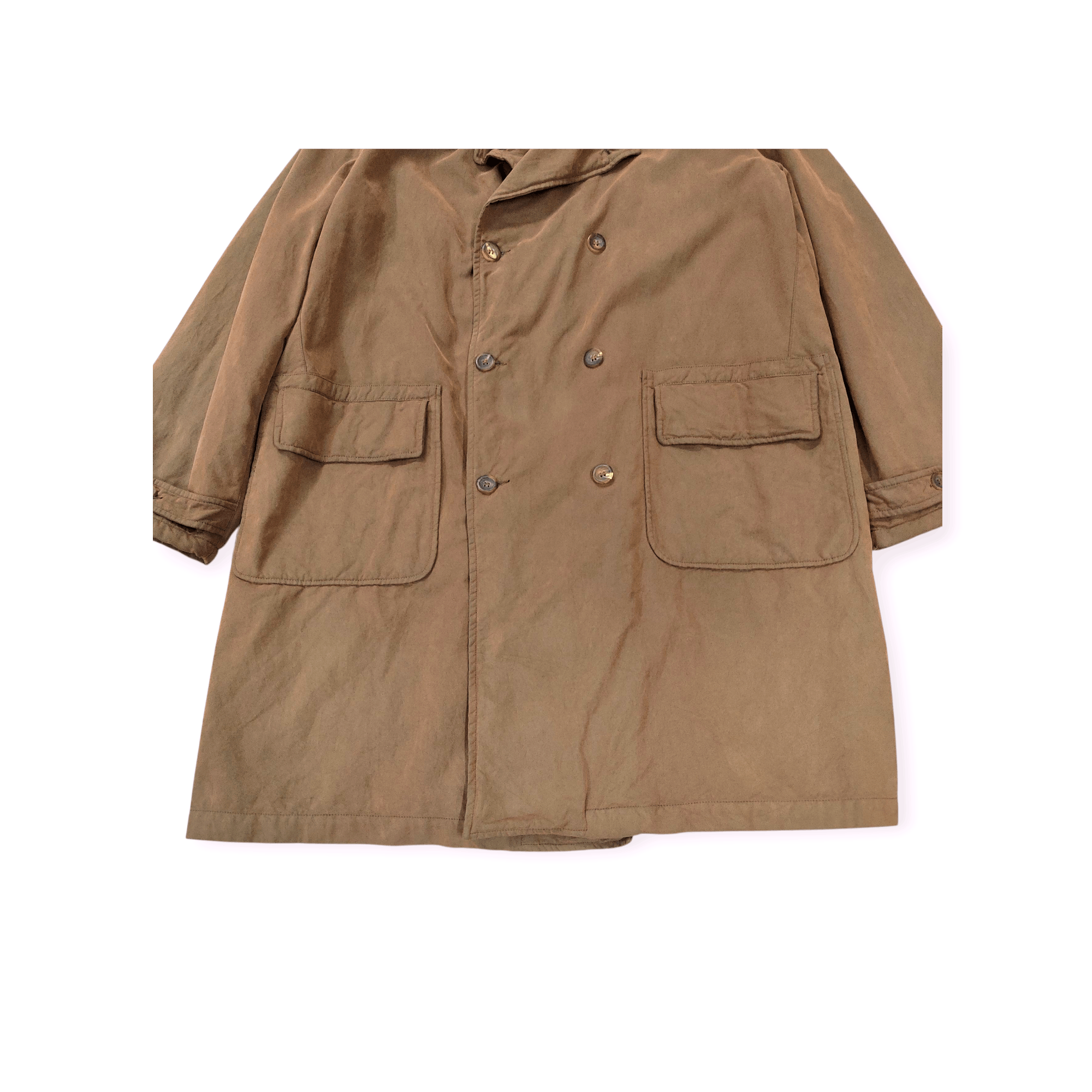 C.P. Company C.P. Company AW95 Double-Breasted Mackinaw Long Coat Size US XL / EU 56 / 4 - 6 Thumbnail