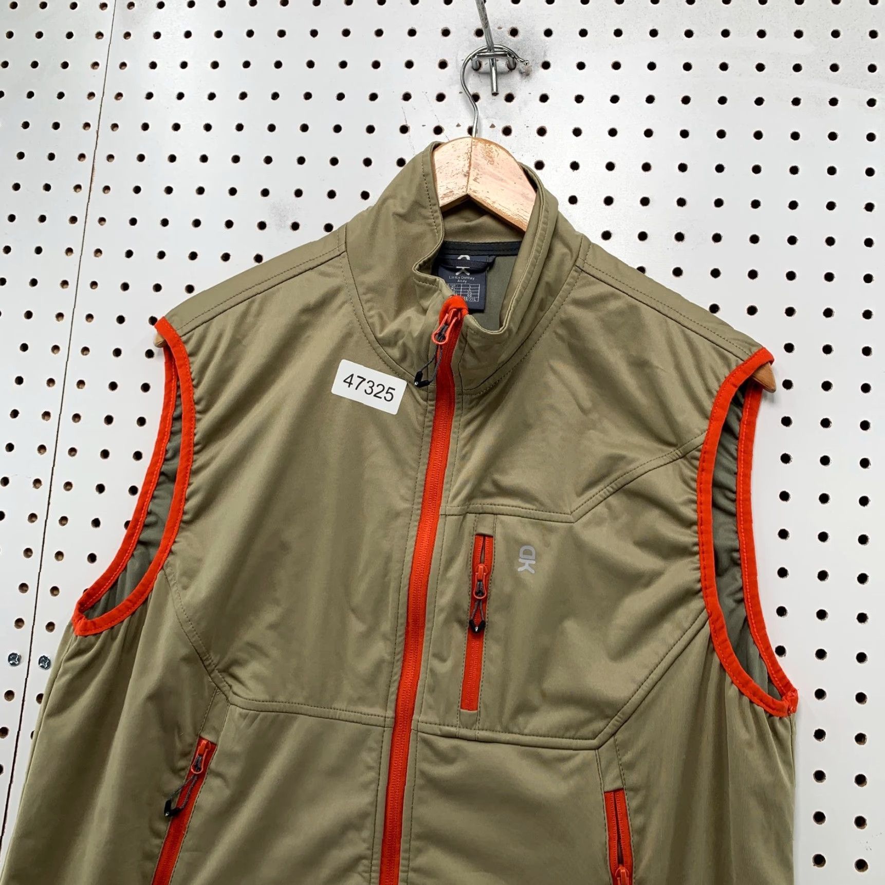Vintage Little Donkey Andy Vest Jacket Mens Large Tan Sleeveless Outdoor Size US L / EU 52-54 / 3 - 6 Thumbnail