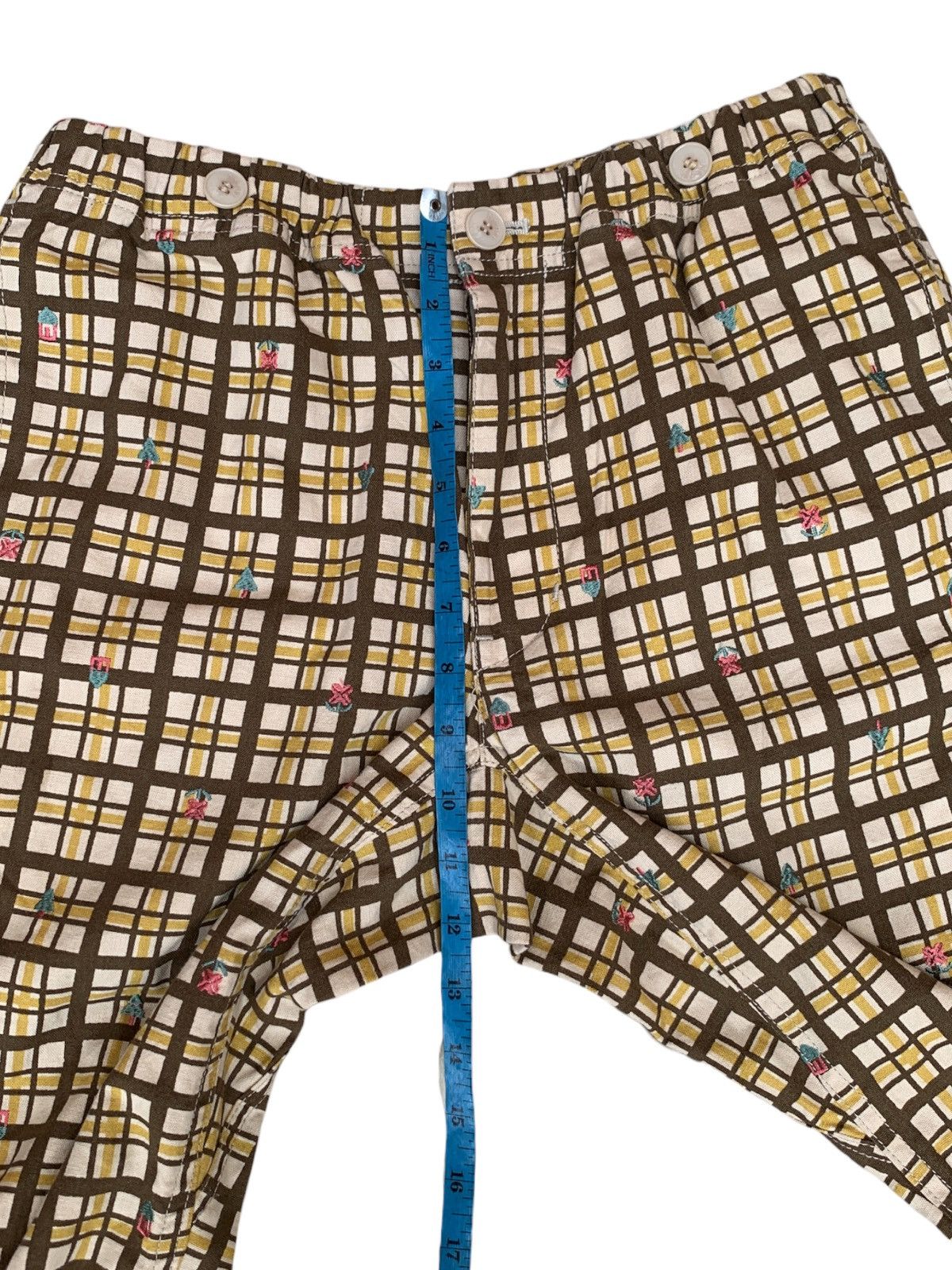 Issey Miyake × Japanese Brand × Ne-Net Ne net tartan pants Size 31" - 7 Thumbnail