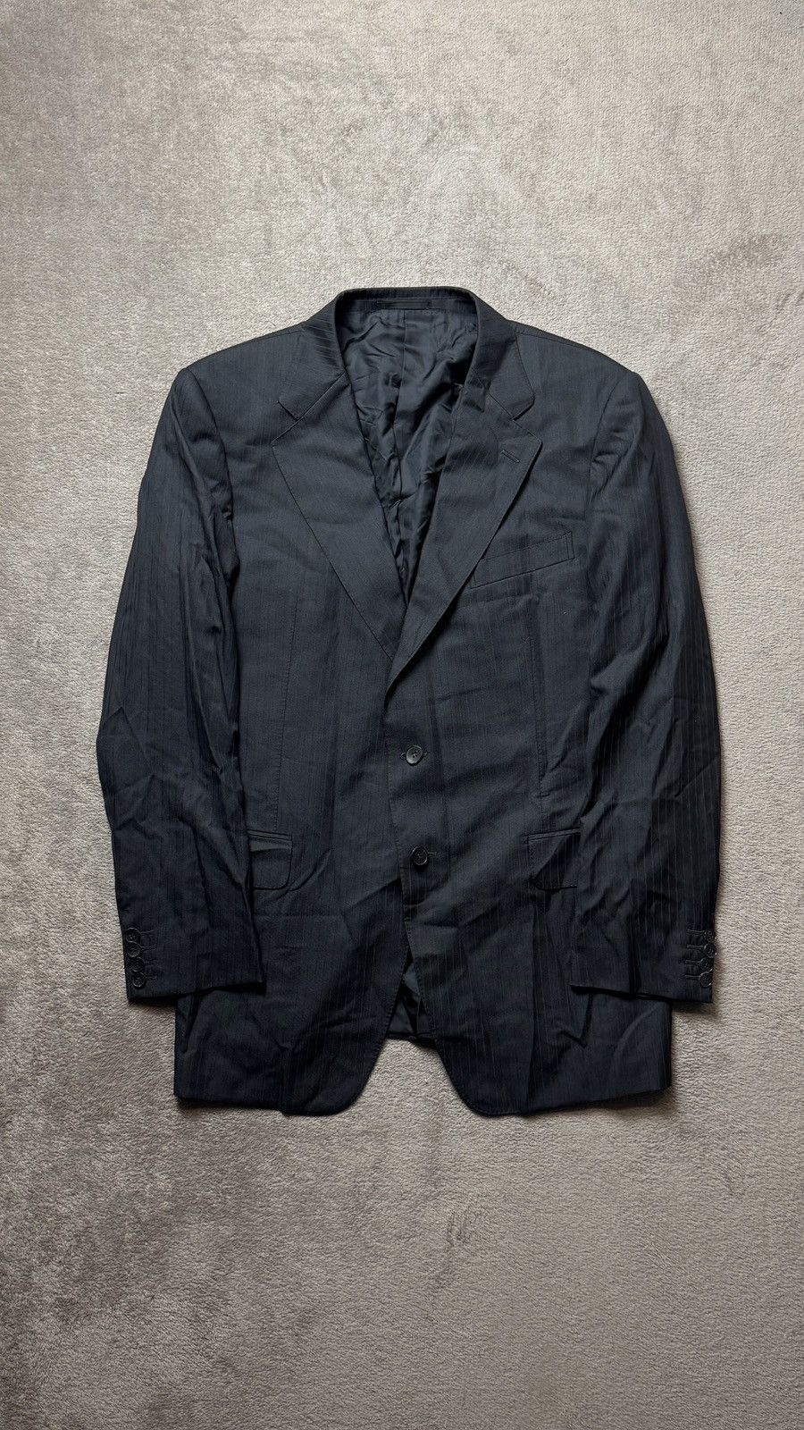 Gucci 00s Gucci Tom Ford Printstripe Blazer ysl dior cdg armani Size 54L - 1 Thumbnail
