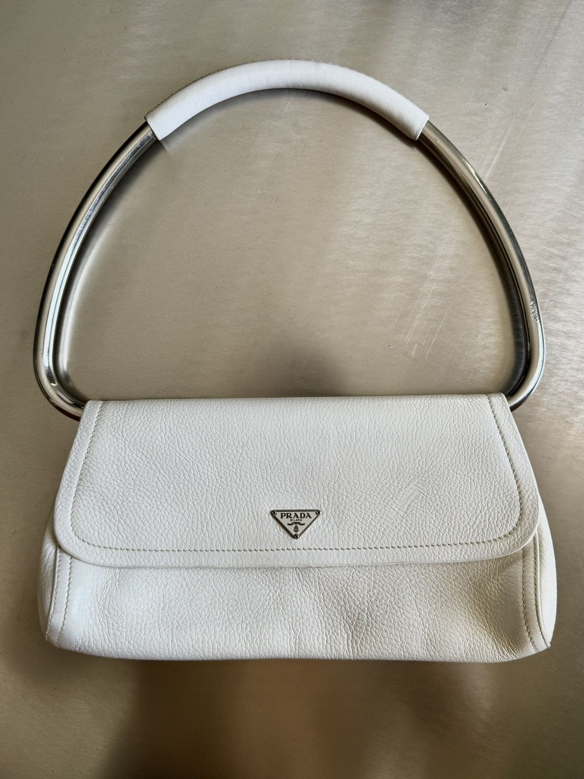 Prada Archive Prada - Miuccia - SS2003 - Leather Metal Swing Bag Size ONE SIZE - 21 Thumbnail