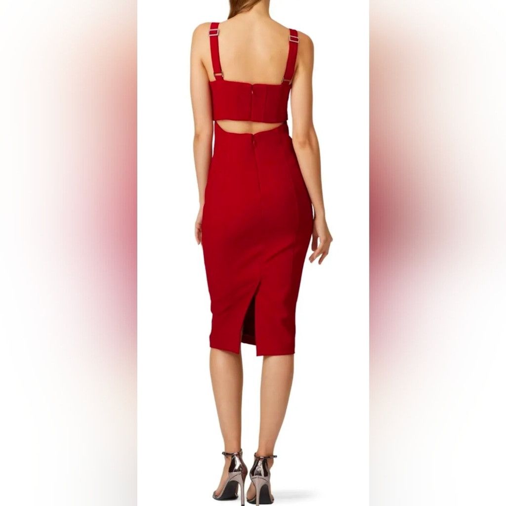 Cinq a Sept Cinq a Sept Dakota red dress size 2 Size XS / US 0-2 / IT 36-38 - 7 Thumbnail