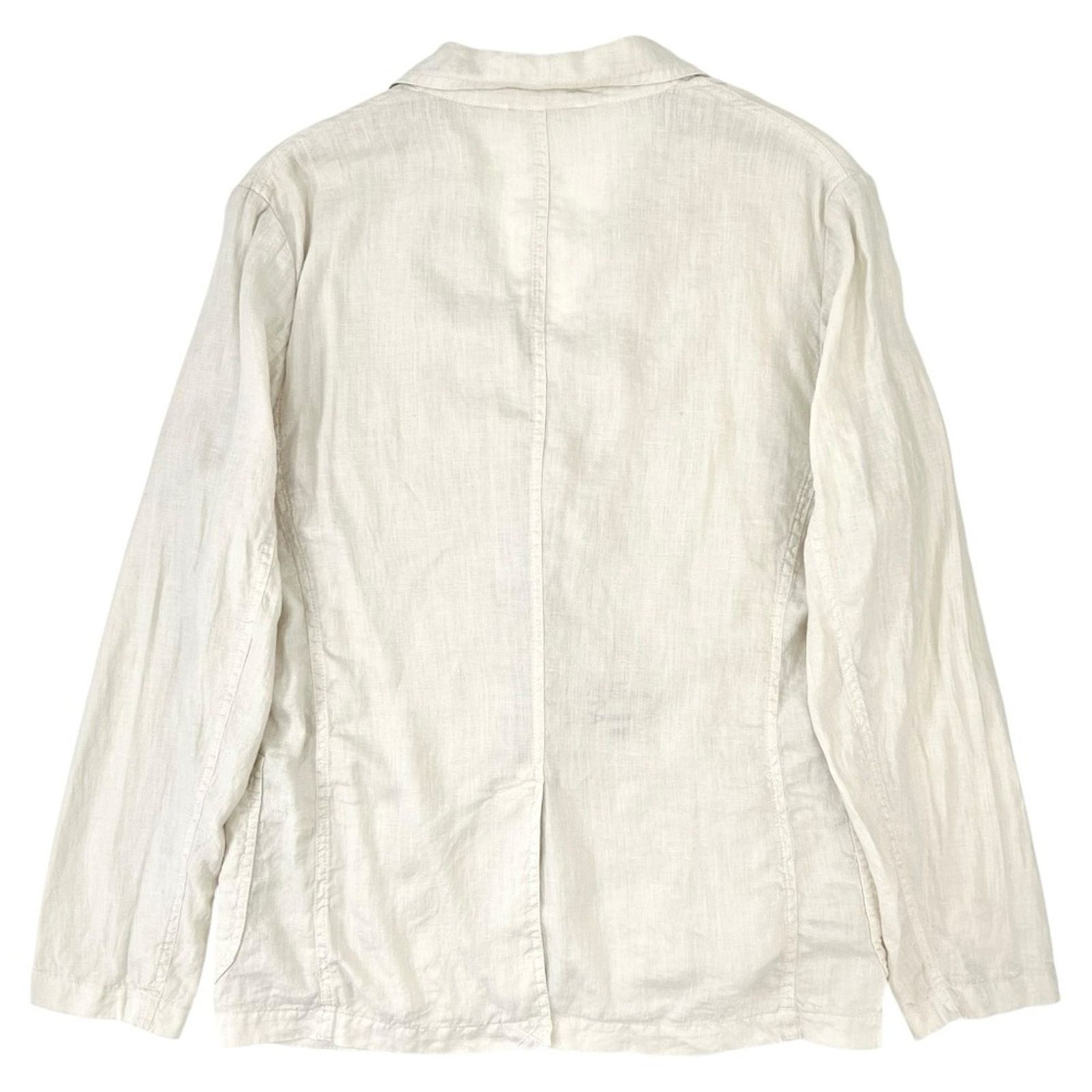Aspesi Samurai Blazer - White Linen Lightweight Ice Blazer Jacket Size US S / EU 44-46 / 1 - 5 Thumbnail
