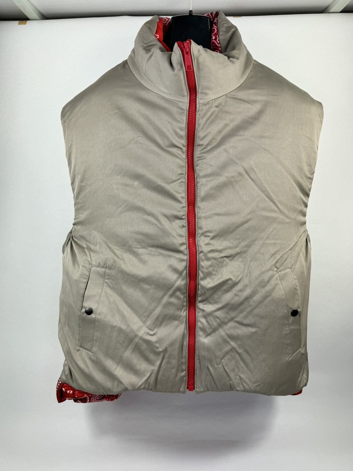 Kapital REVERSIBLE QUILTED PADDED BANDANA VEST Size US XL / EU 56 / 4 - 4 Thumbnail