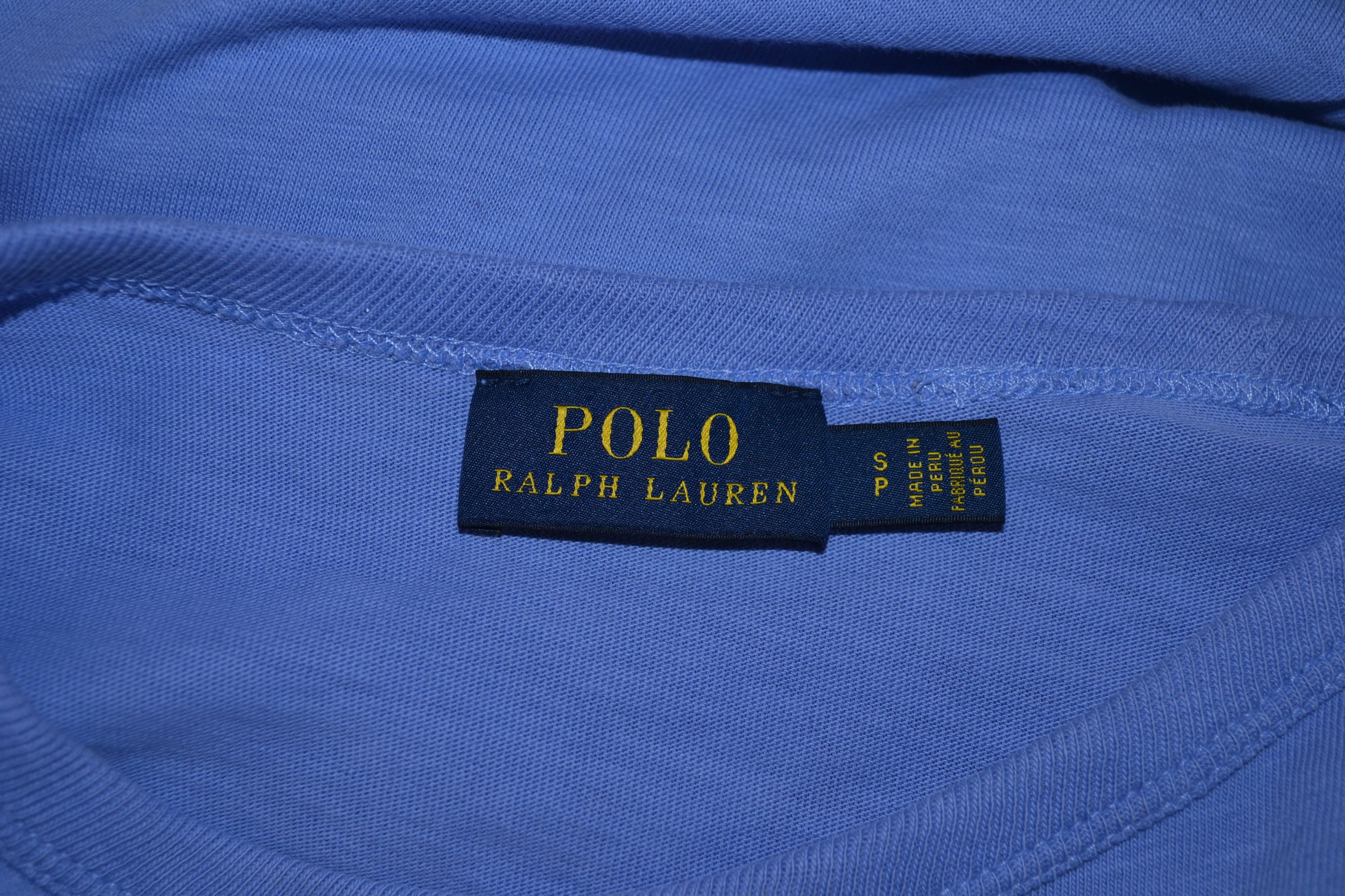 Polo Ralph Lauren Dress Polo Ralph Lauren Blue Maxi | Vintage T-shirt Size M / US 6-8 / IT 42-44 - 6 Thumbnail