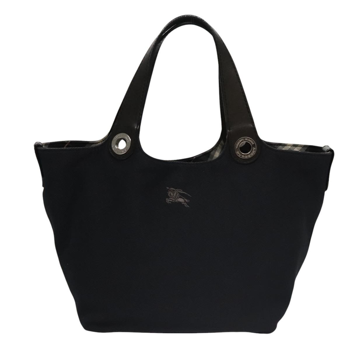 Burberry Blue Label Navy Canvas Handbag (Pre-Owned) Size ONE SIZE - 1 Thumbnail
