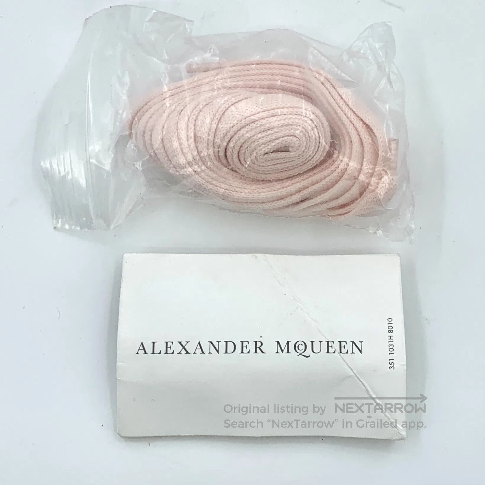 Alexander McQueen Alexander McQueen Pink Laced Casual Flat Sports Shoes| Size US 7 / IT 37 - 8 Thumbnail