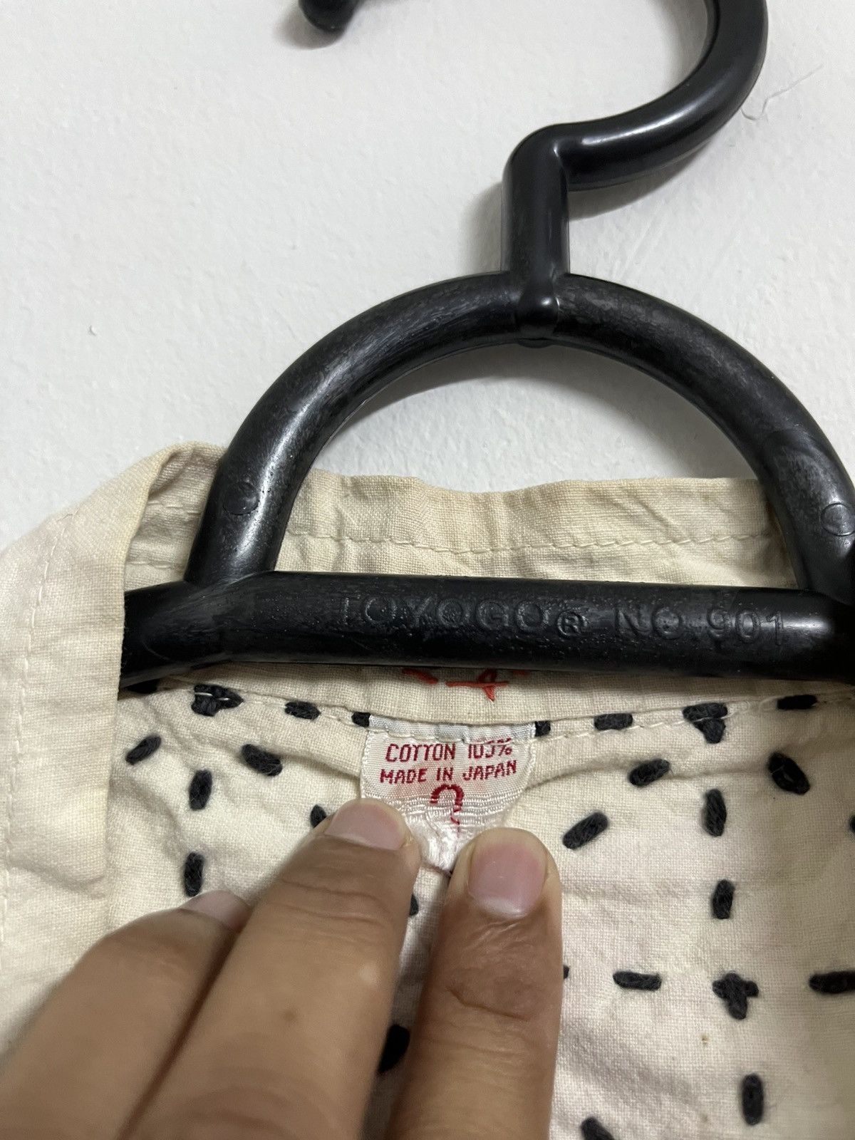 Kapital 💥RARE Kozuchi Tokyo Sashiko Motive Allover Tradition Kimono Size US M / EU 48-50 / 2 - 8 Thumbnail