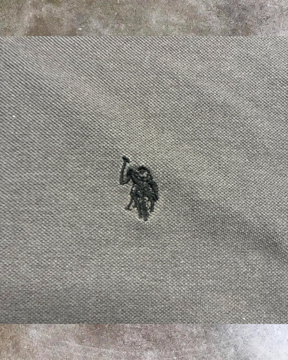 U.S. Polo Assn. Vintage U.S. Polo Assn Co Men’s Polo Shirt Size XL Gray Size US XL / EU 56 / 4 - 6 Thumbnail