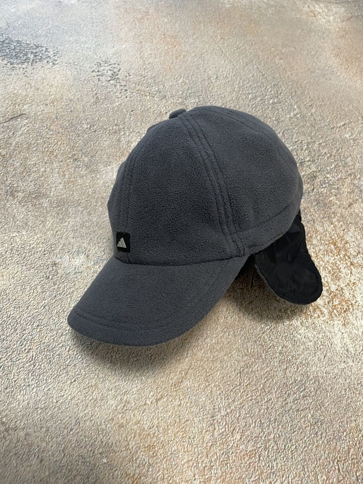 Adidas Vintage Adidas 2in1 Fleece Cap Hat Center Logo Size ONE SIZE - 1 Thumbnail