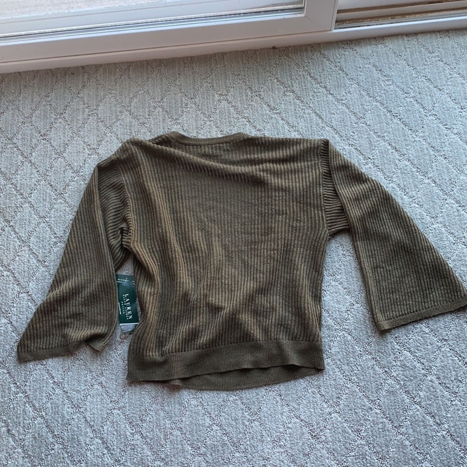 Lauren Ralph Lauren Ralph Lauren Tahiti MNDR Breen faux wrap top green size MP Size M / US 6-8 / IT 42-44 - 6 Thumbnail