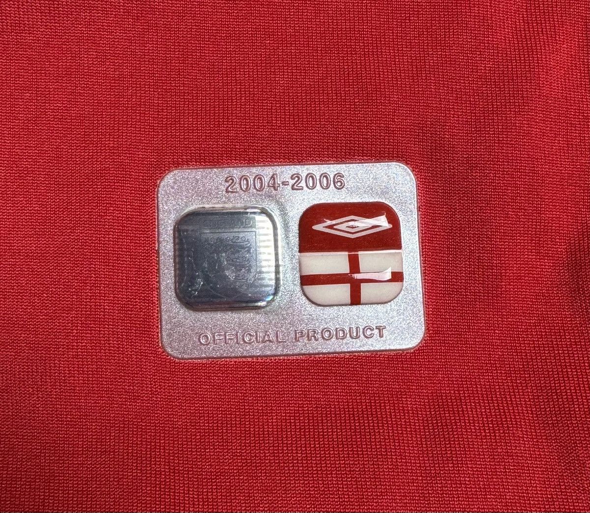 Umbro England 2004 2006 Away Football Shirt Soccer Jersey Umbro Size US L / EU 52-54 / 3 - 7 Thumbnail