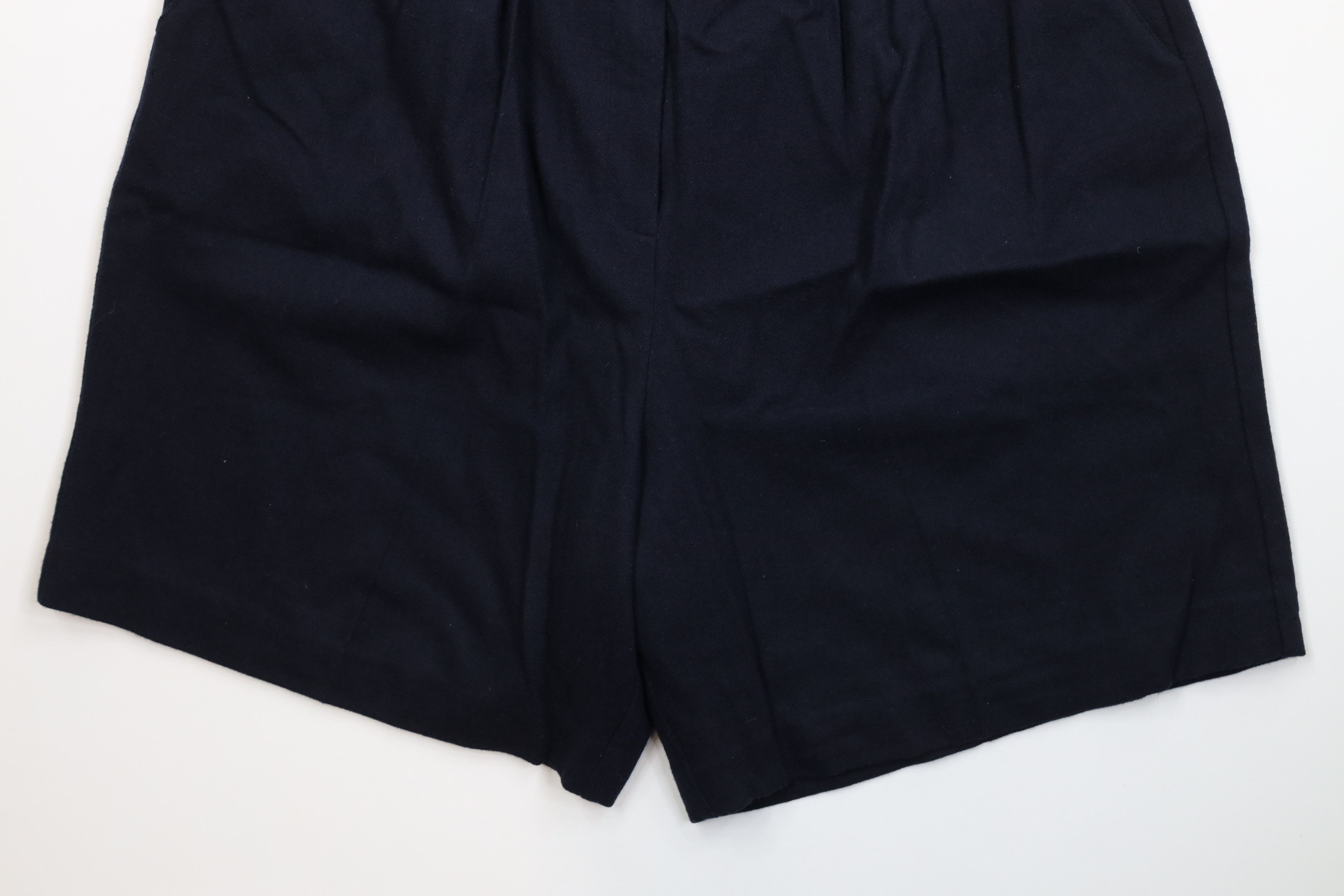 Vintage Deadstock Vintage 90s Lane Bryant Merino Wool Shorts Blue Size 40" / US 18 - 4 Thumbnail