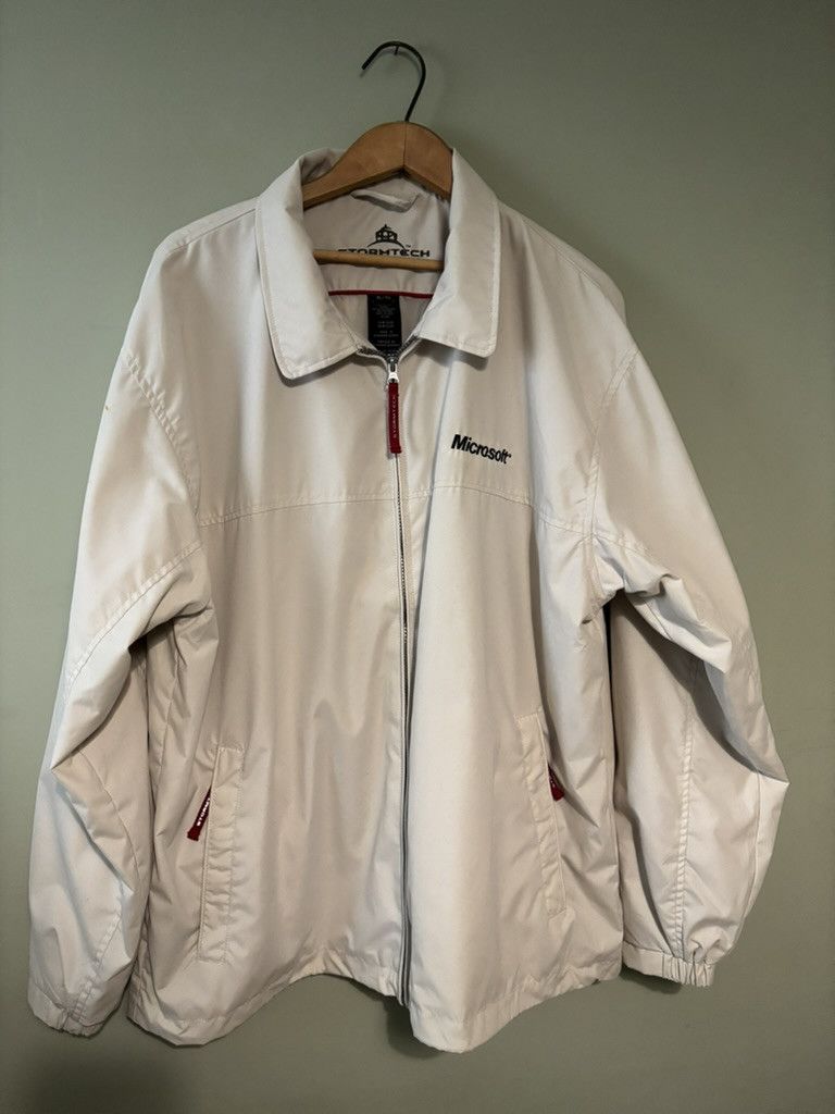 Microsoft Vintage 90s MICROSOFT Employee Windbreaker Jacket Size US XL / EU 56 / 4 - 2 Thumbnail