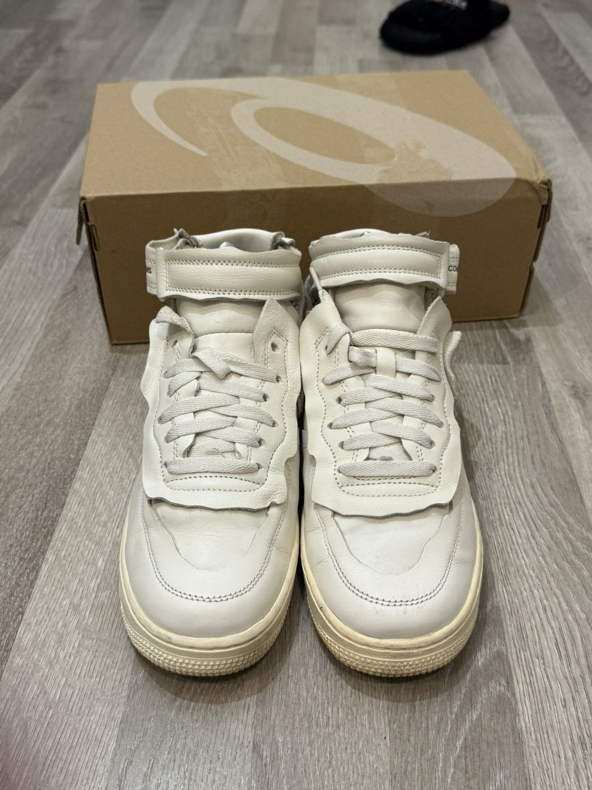 Comme des Garcons × Nike Af1 Mid cdg Size US 7 / EU 40 - 2 Thumbnail