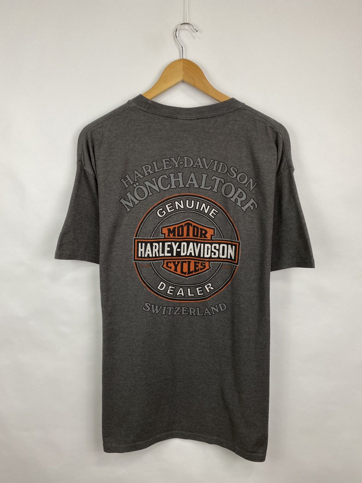 Harley Davidson 🇨🇭Vintage Y2K Harley Davidson Police Sexy Girl Choppers Tee Size US L / EU 52-54 / 3 - 10 Thumbnail