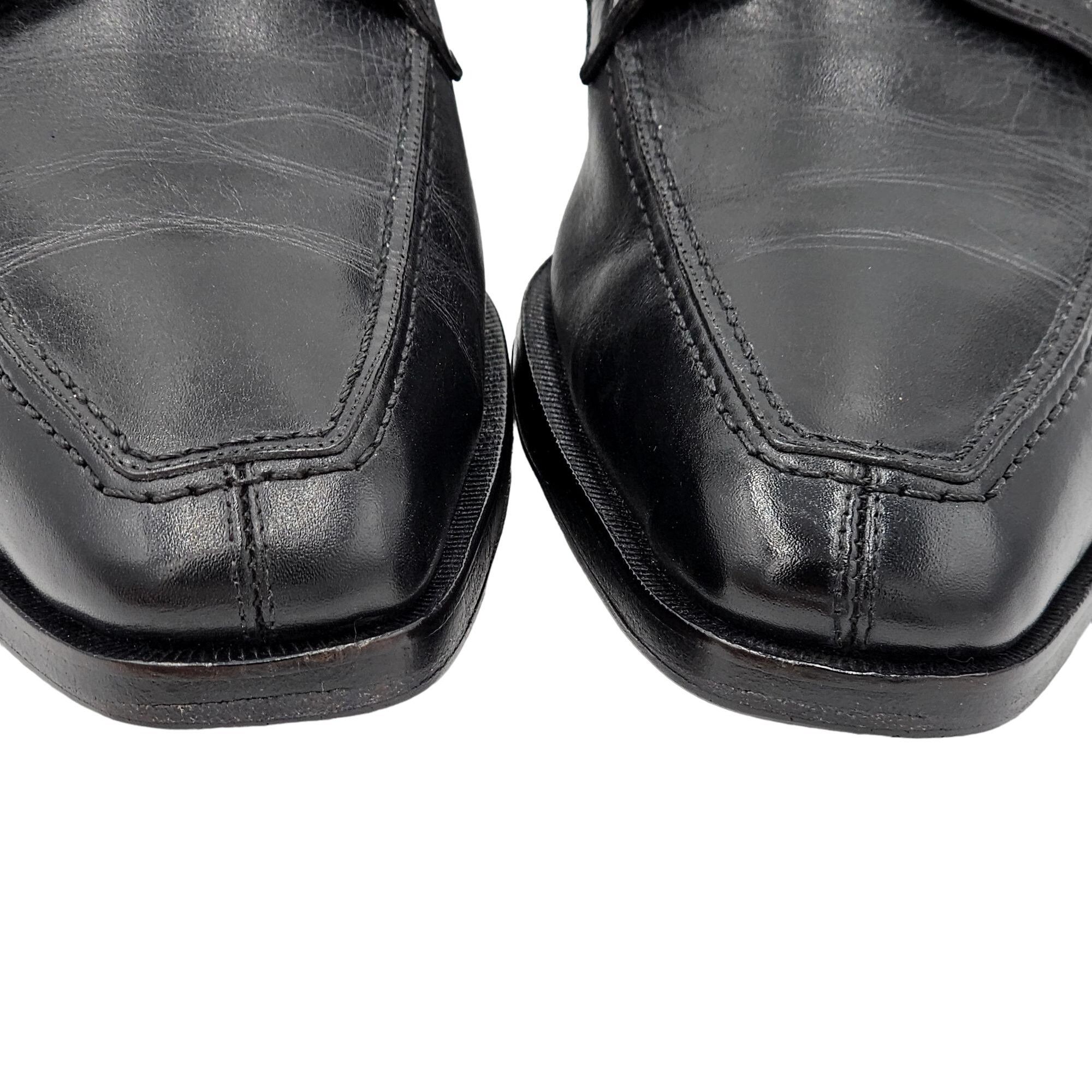 Mezlan Mezlan Spain Mens 8 Black Calfskin Leather Dress Shoes Derby Size US 8 / EU 41 - 9 Thumbnail
