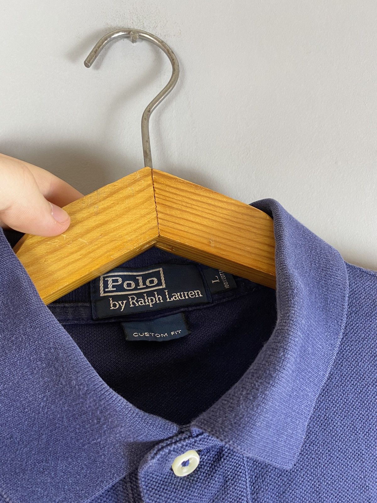 Ralph Lauren Vintage 90s polo Ralph Lauren tee T-shirt polo Size US L / EU 52-54 / 3 - 4 Thumbnail
