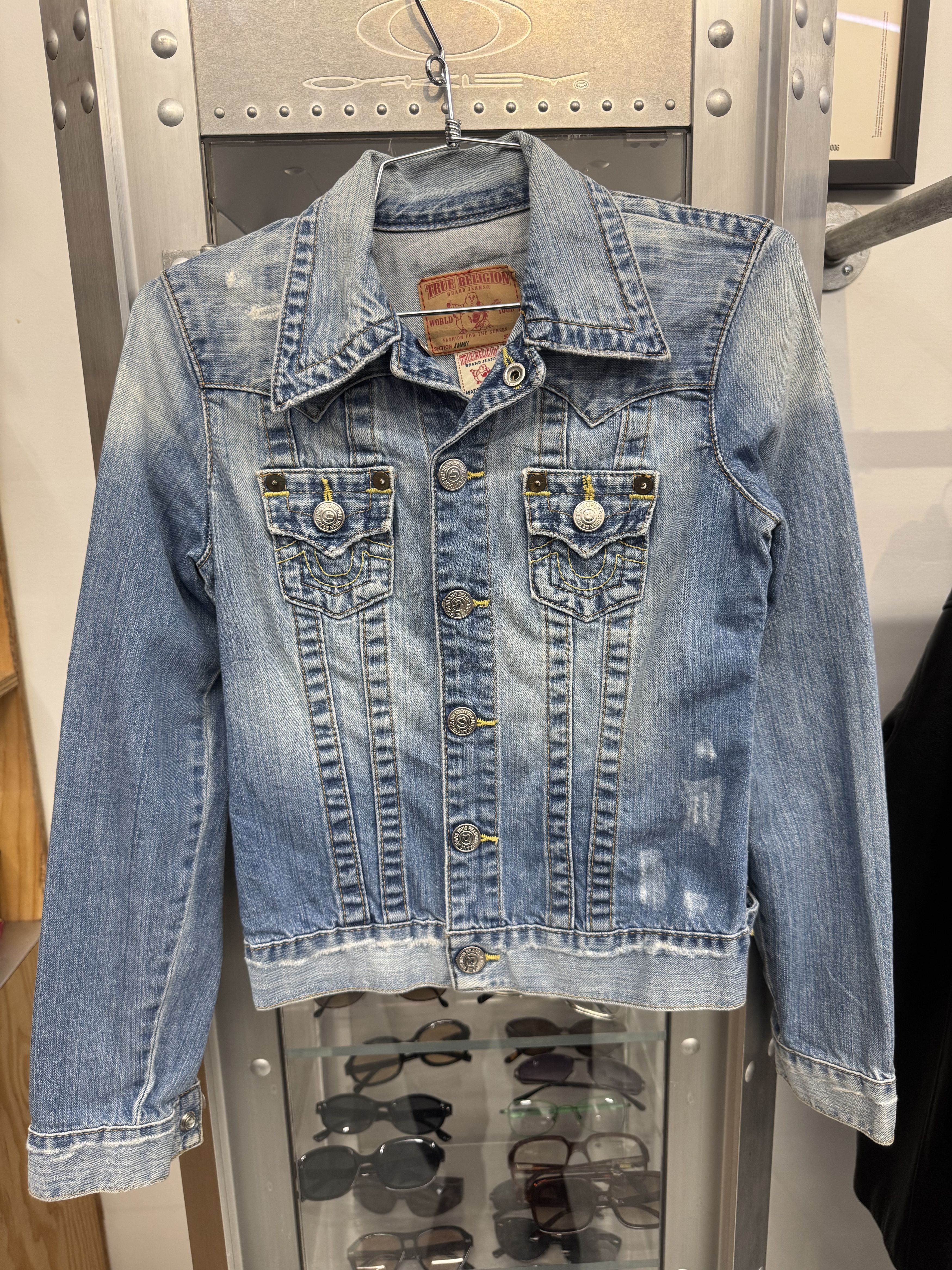 True Religion Vintage True Religion Denim Jacket Size XS / US 0-2 / IT 36-38 - 1 Thumbnail