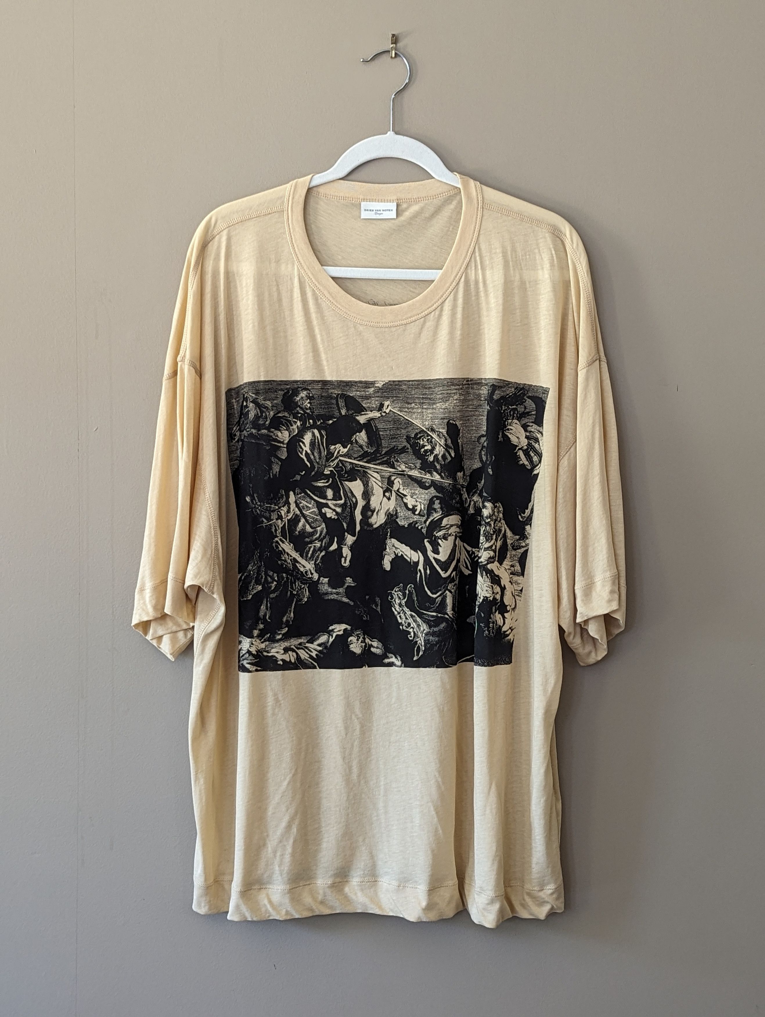 Dries Van Noten 💥DRIES VAN NOTEN💥 (Large) Oversized print Tee Size US L / EU 52-54 / 3 - 1 Thumbnail