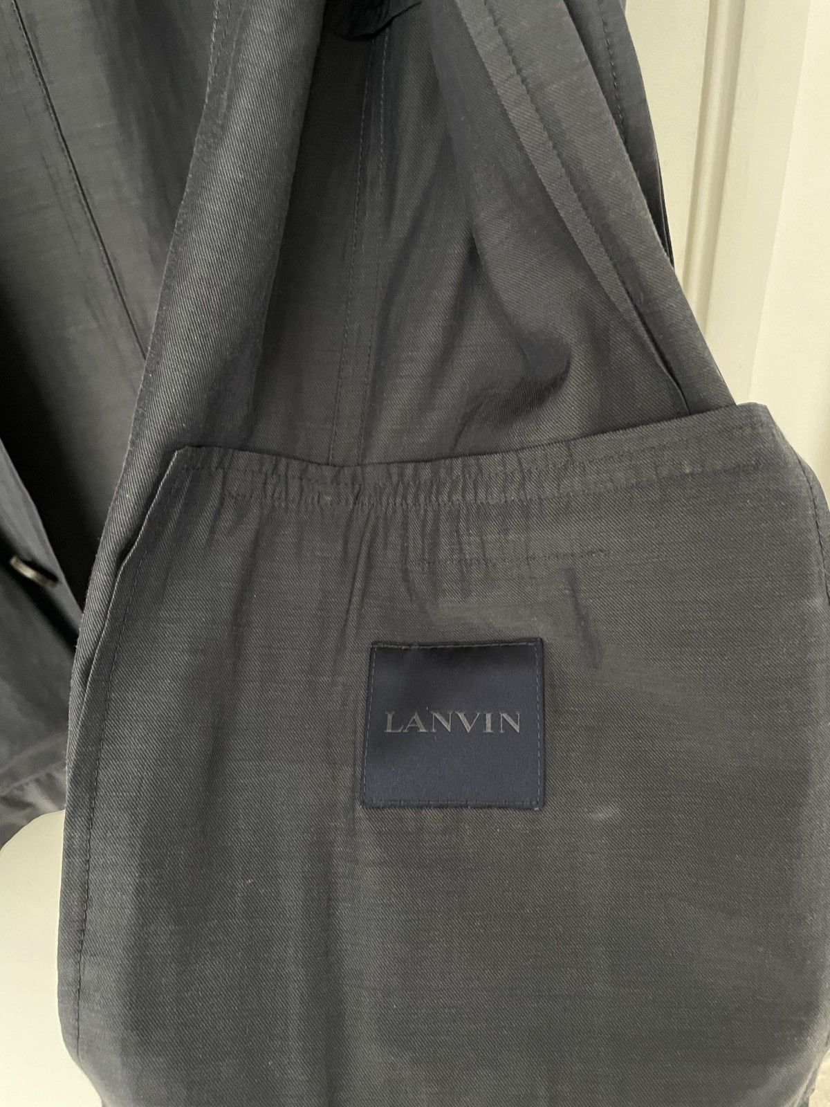 Lanvin Lanvin unlined vintage blazer Size 48R - 3 Thumbnail