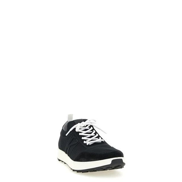 Kiton KITON Black Technical cotton Sneakers New & Authentic (Men's Size US 8 / EU 41 - 2 Thumbnail