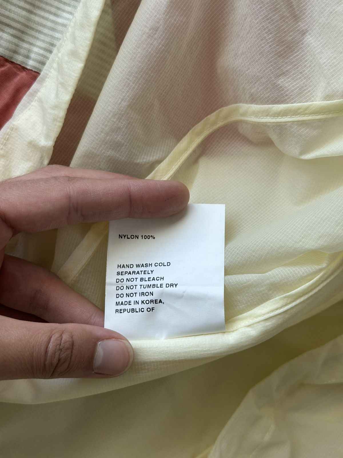 POST ARCHIVE FACTION (PAF) Post Archive Faction Technical Jacket in Light Yellow Size US XL / EU 56 / 4 - 18 Thumbnail