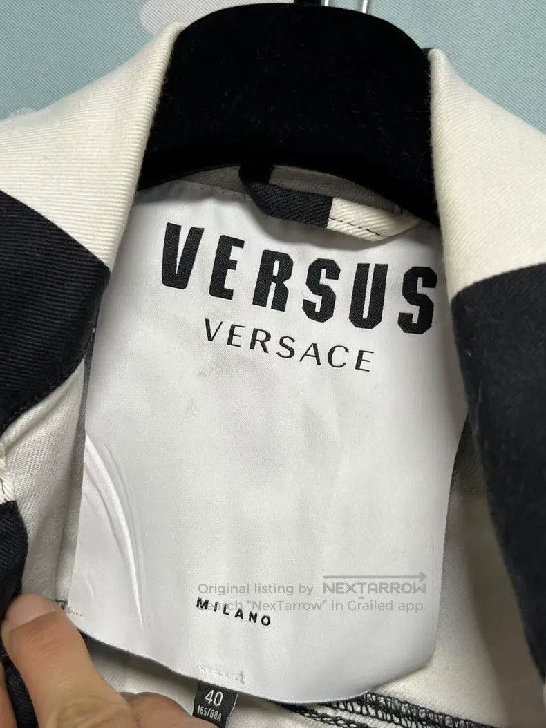 Versace Versace Plaid denim top Size US S / EU 44-46 / 1 - 2 Thumbnail