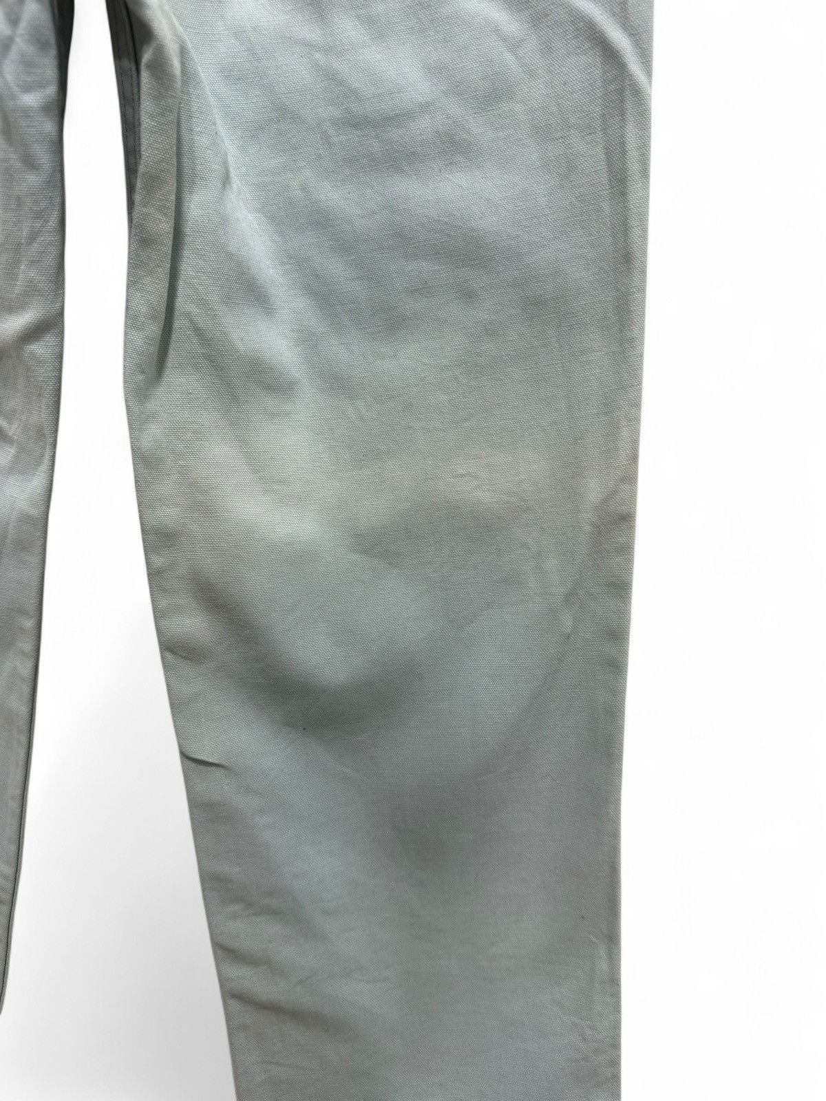 Post Overalls Vintage Post O’Alls Pantograph Work Pant Light Blue Canvas Size US 31 - 6 Thumbnail