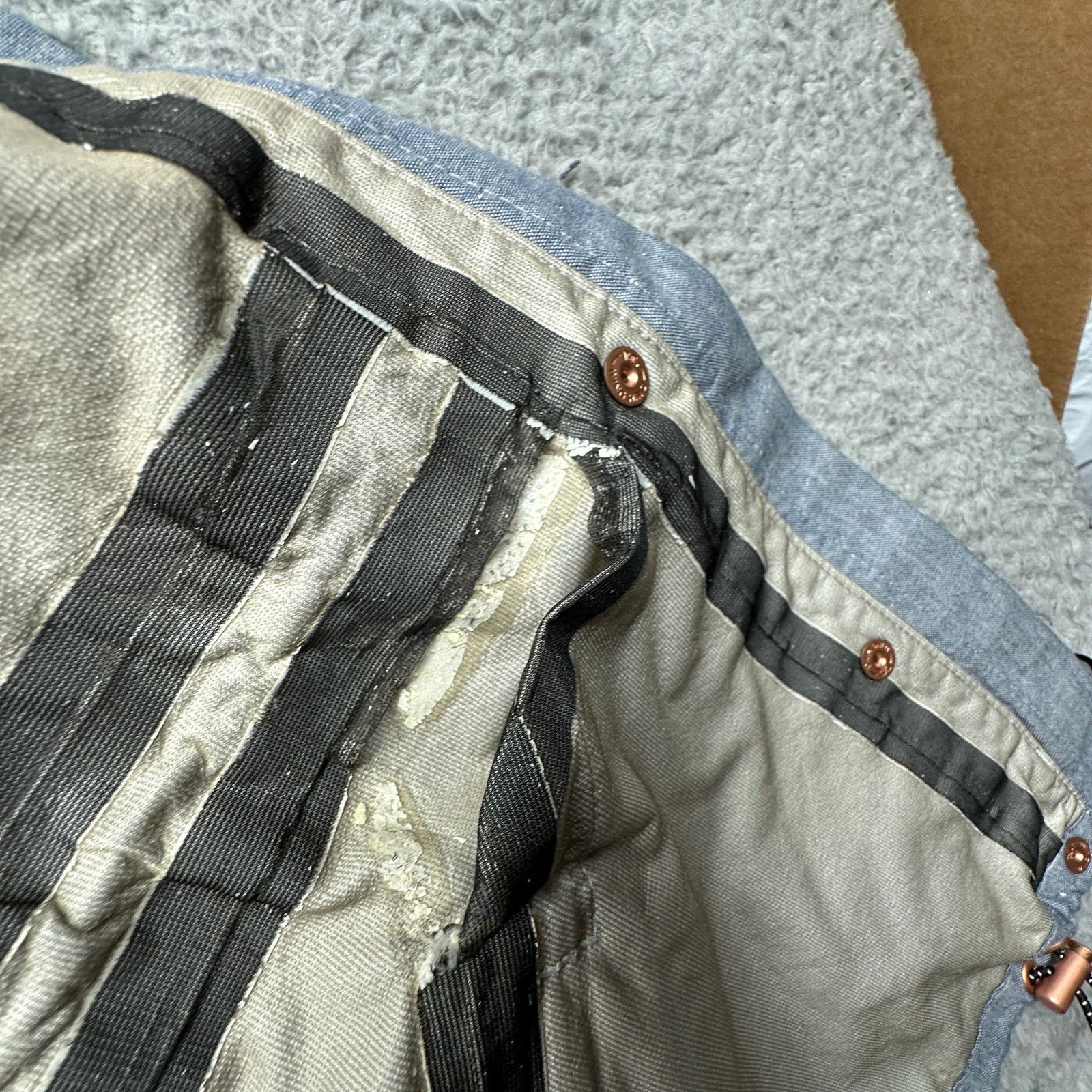 Levi's Levi’s Chambray Ski Snow Hooded Parka Jacket Women Small Size S / US 4 / IT 40 - 9 Thumbnail