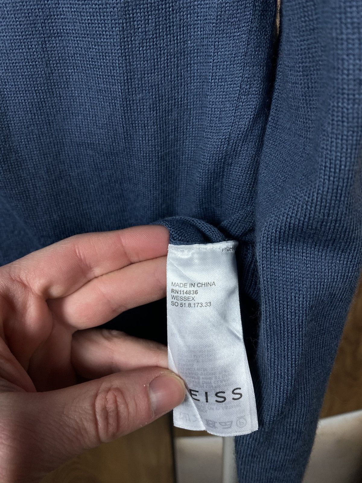 Reiss 💋Sweater Long Sleeve Reiss Luxury Tee💋 Size US M / EU 48-50 / 2 - 11 Thumbnail