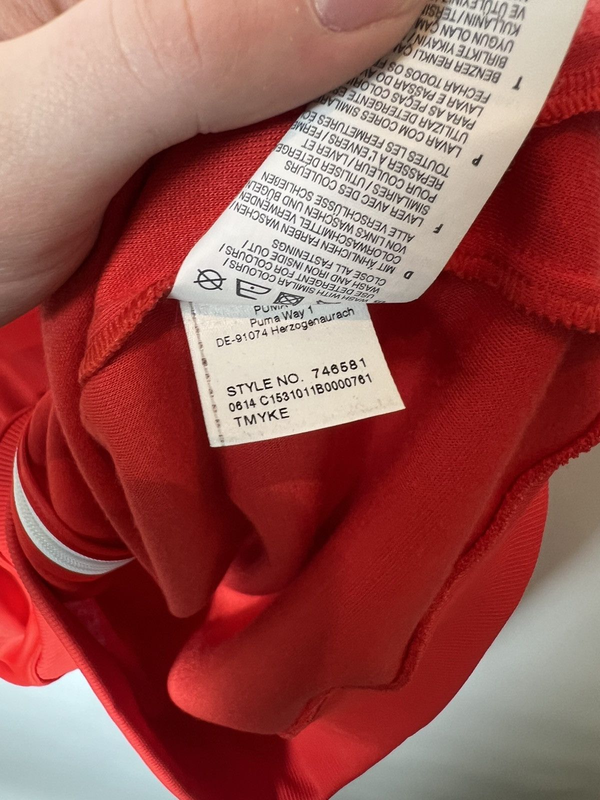 Puma Vintage Puma Arsenal Fc London T7 Anthem Jacket 14/15 Size US L / EU 52-54 / 3 - 9 Thumbnail