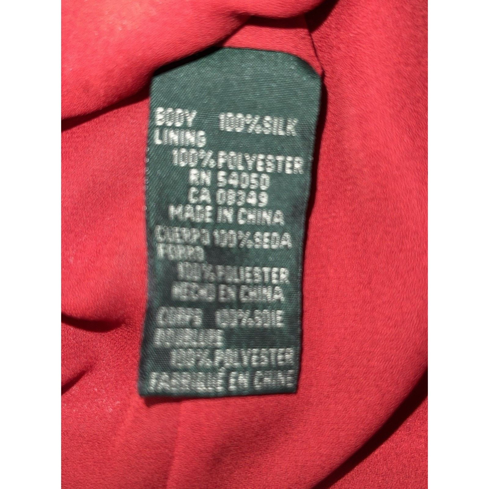 Lauren Ralph Lauren Lauren Ralph Lauren Silk Blazer & Pant Set Size 6 Red Size S / US 4 / IT 40 - 8 Thumbnail