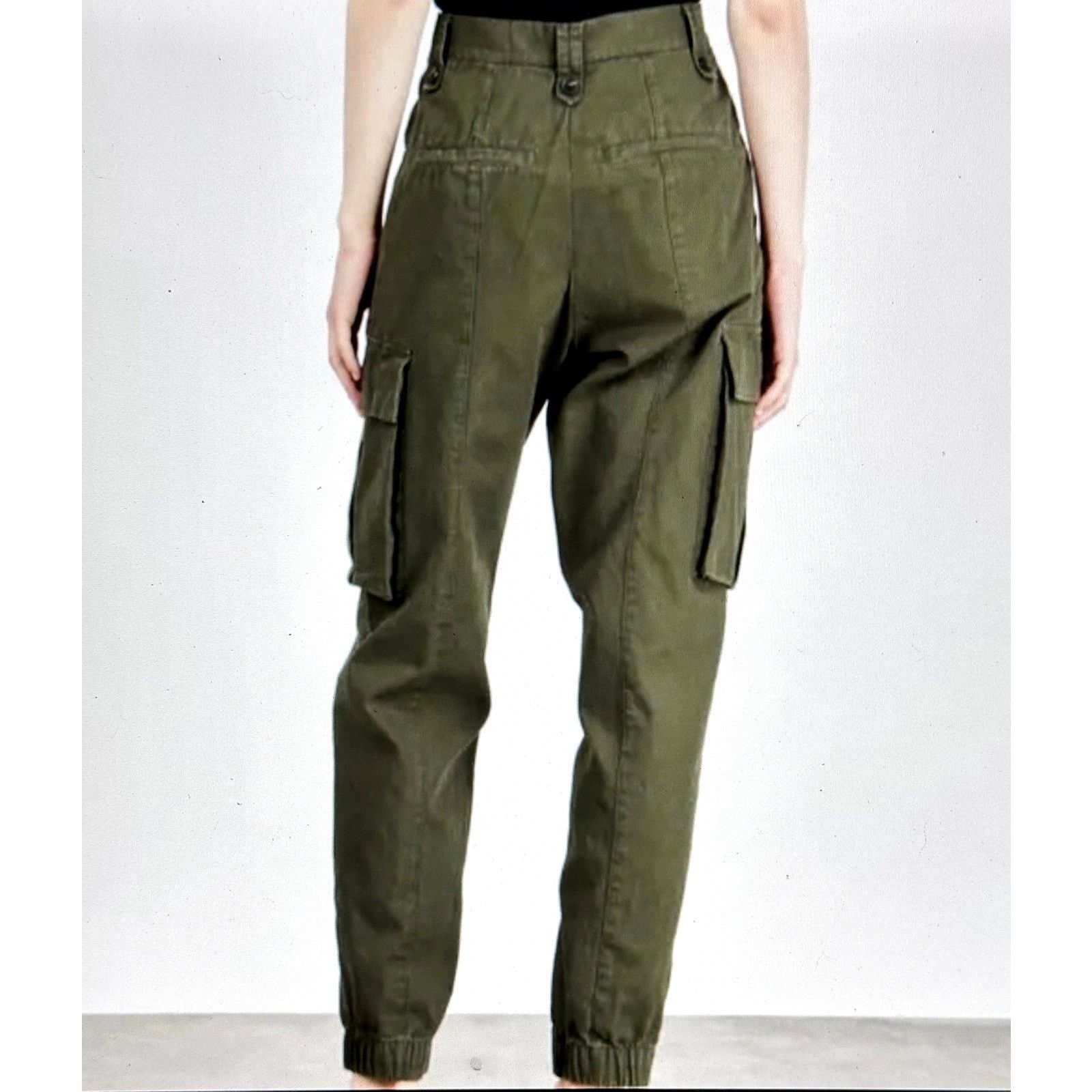 Zadig & Voltaire Zadig & Voltaire Pilote Cargo Pants Army Green 38 Size 30" / US 8 / IT 44 - 4 Thumbnail