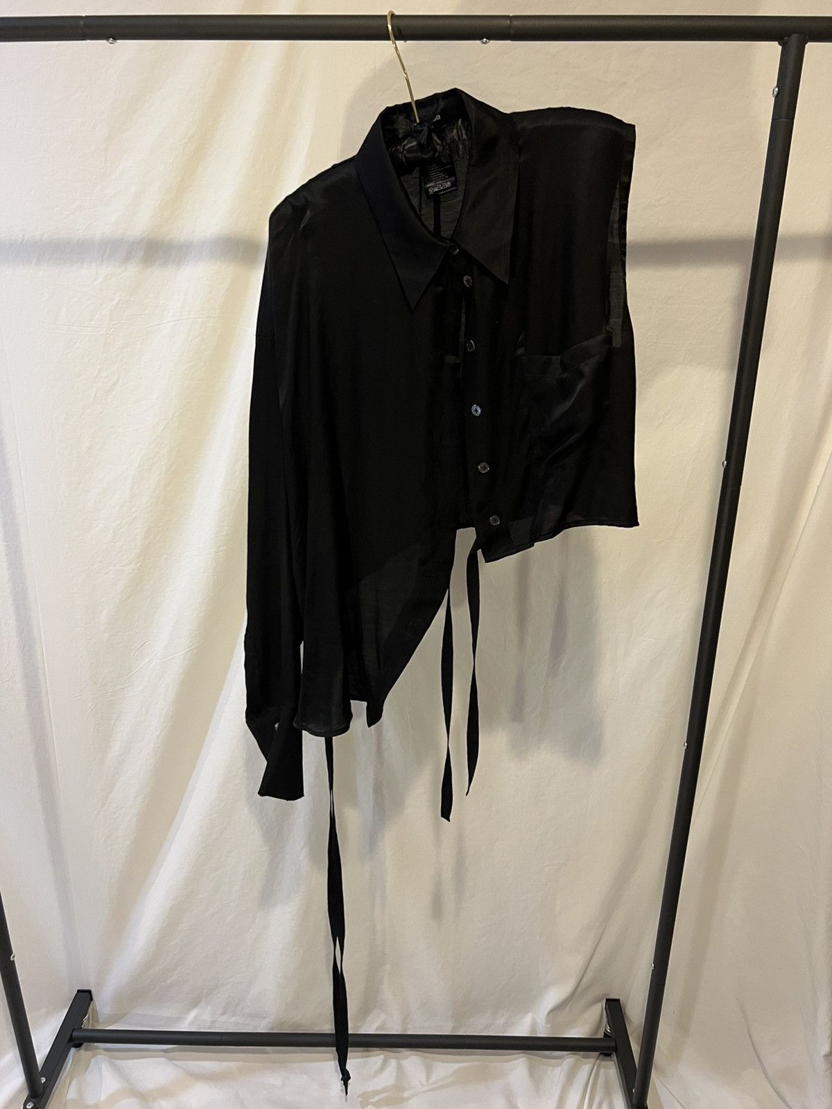Ann Demeulemeester Asymmetrical NANETTE shirt Size US M / EU 48-50 / 2 - 1 Thumbnail