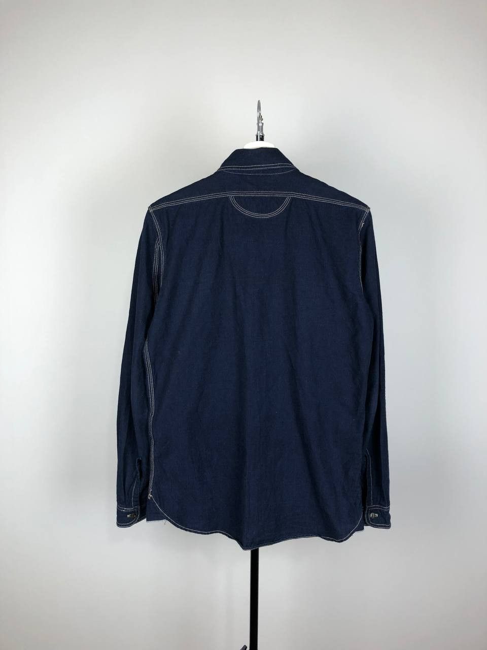 Wrangler Wrangler USA Shirt Slim Fit Blue size S Size US S / EU 44-46 / 1 - 7 Thumbnail
